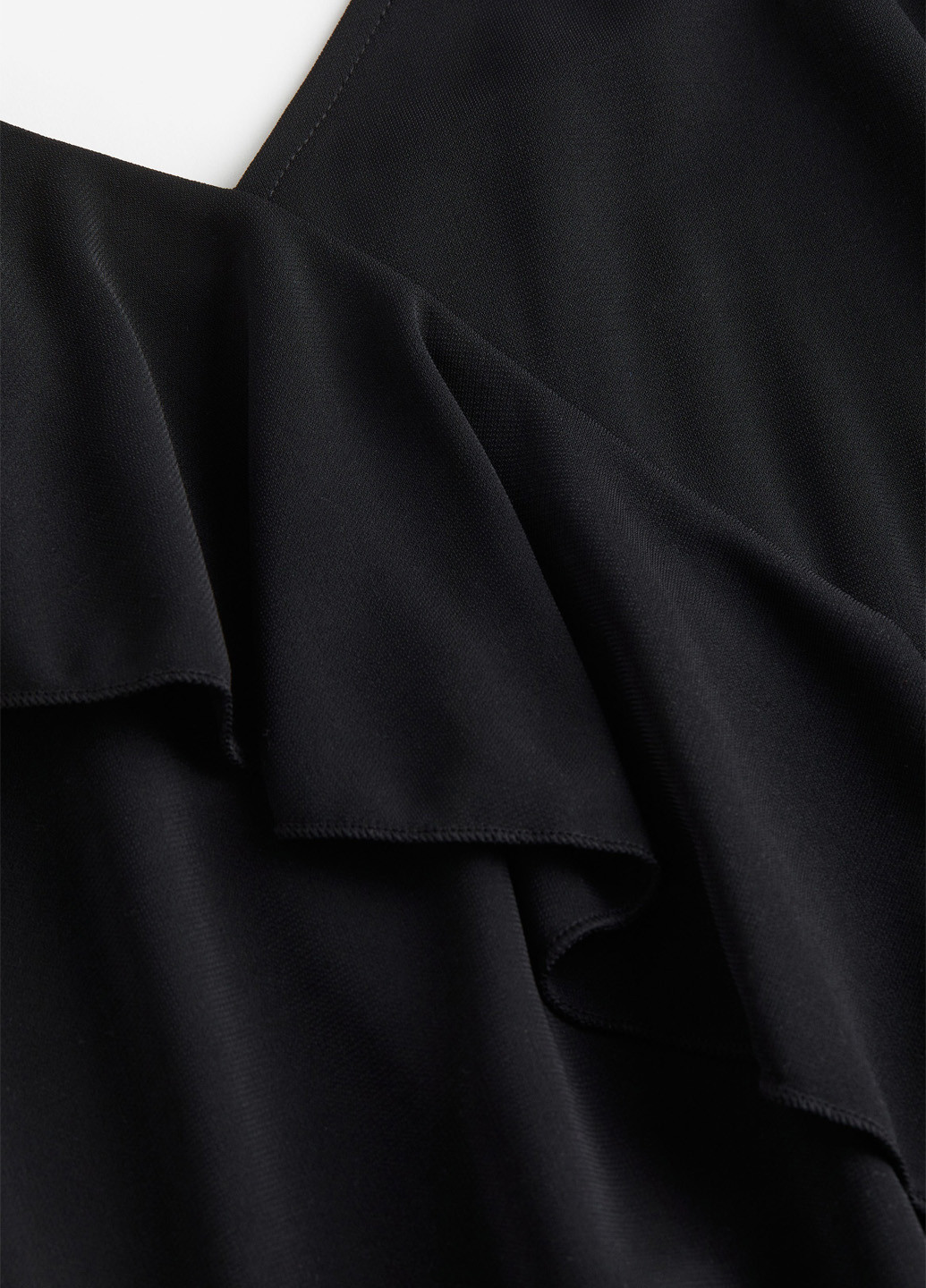 Чорна вечірня сукня футляр H&M однотонна