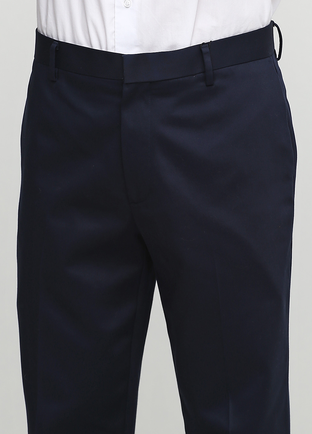 Темно-синие кэжуал демисезонные со средней талией брюки Dockers