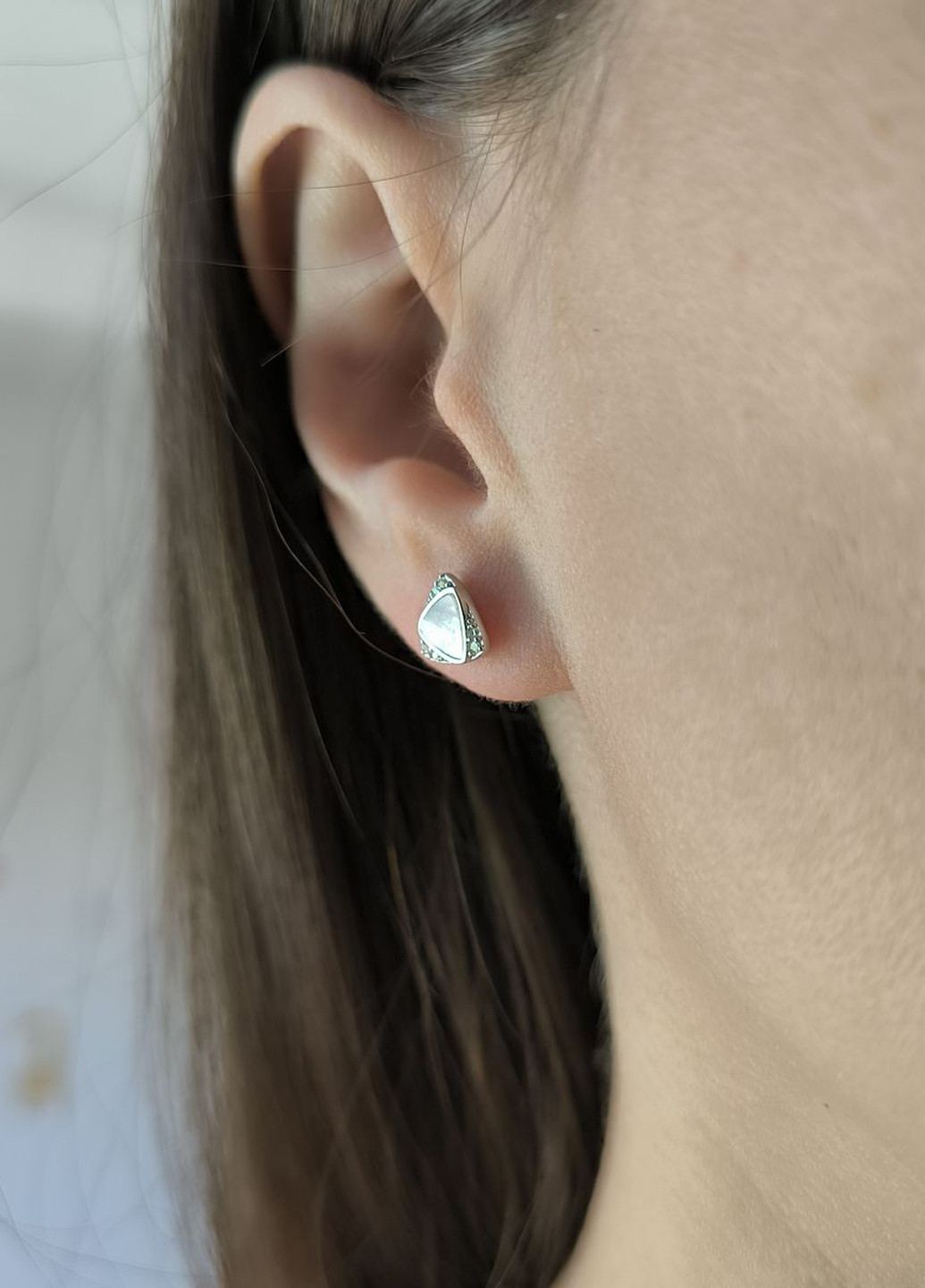 Сережки Silver Flame (350941528)