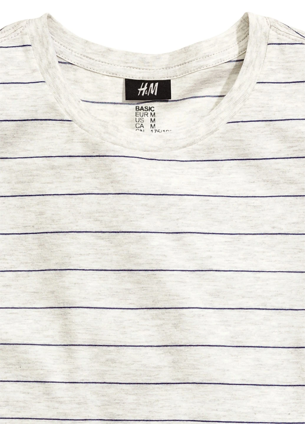 Світло-сіра футболка H&M