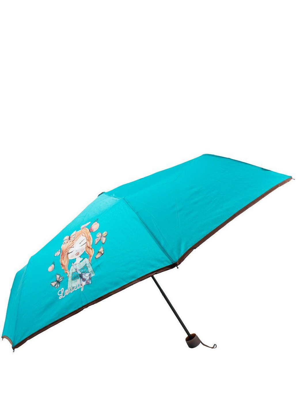 Зонт механический складной женский 98 см Art rain (216744673)
