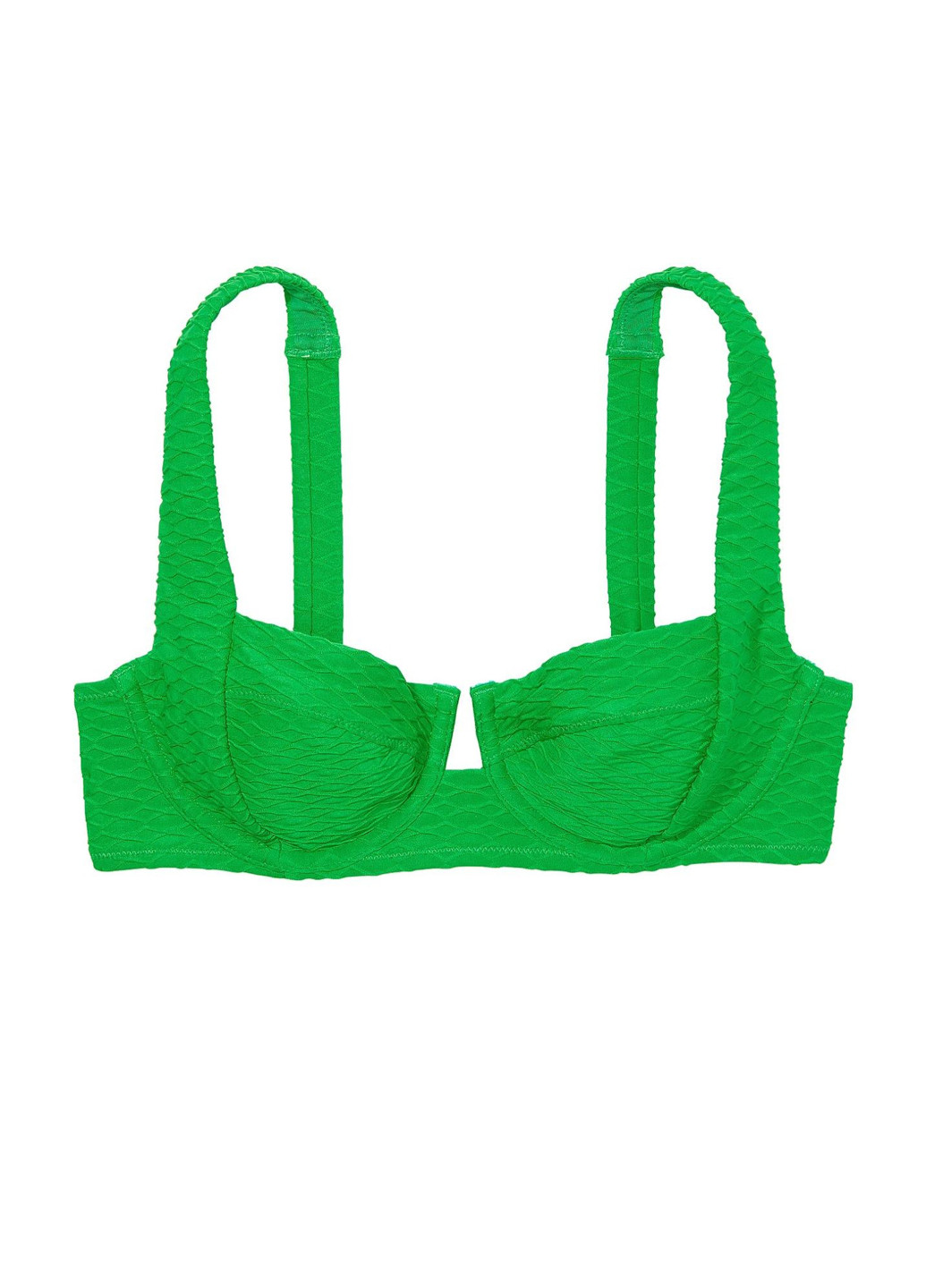 Зеленый летний купальник (лиф, трусики) раздельный Victoria's Secret