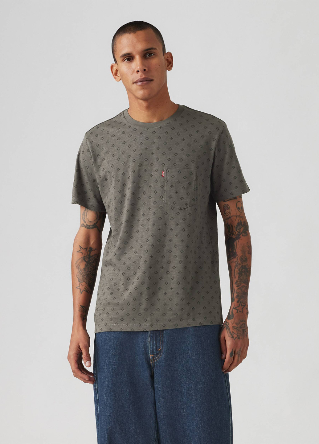 Сіра футболка Levi's