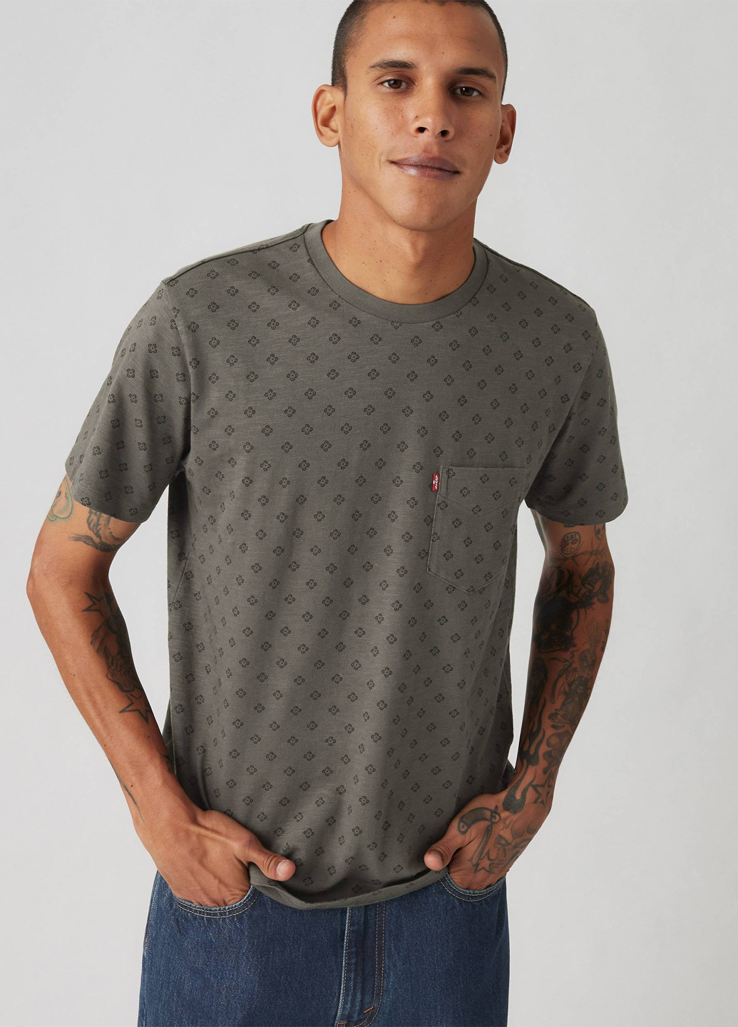 Сіра футболка Levi's
