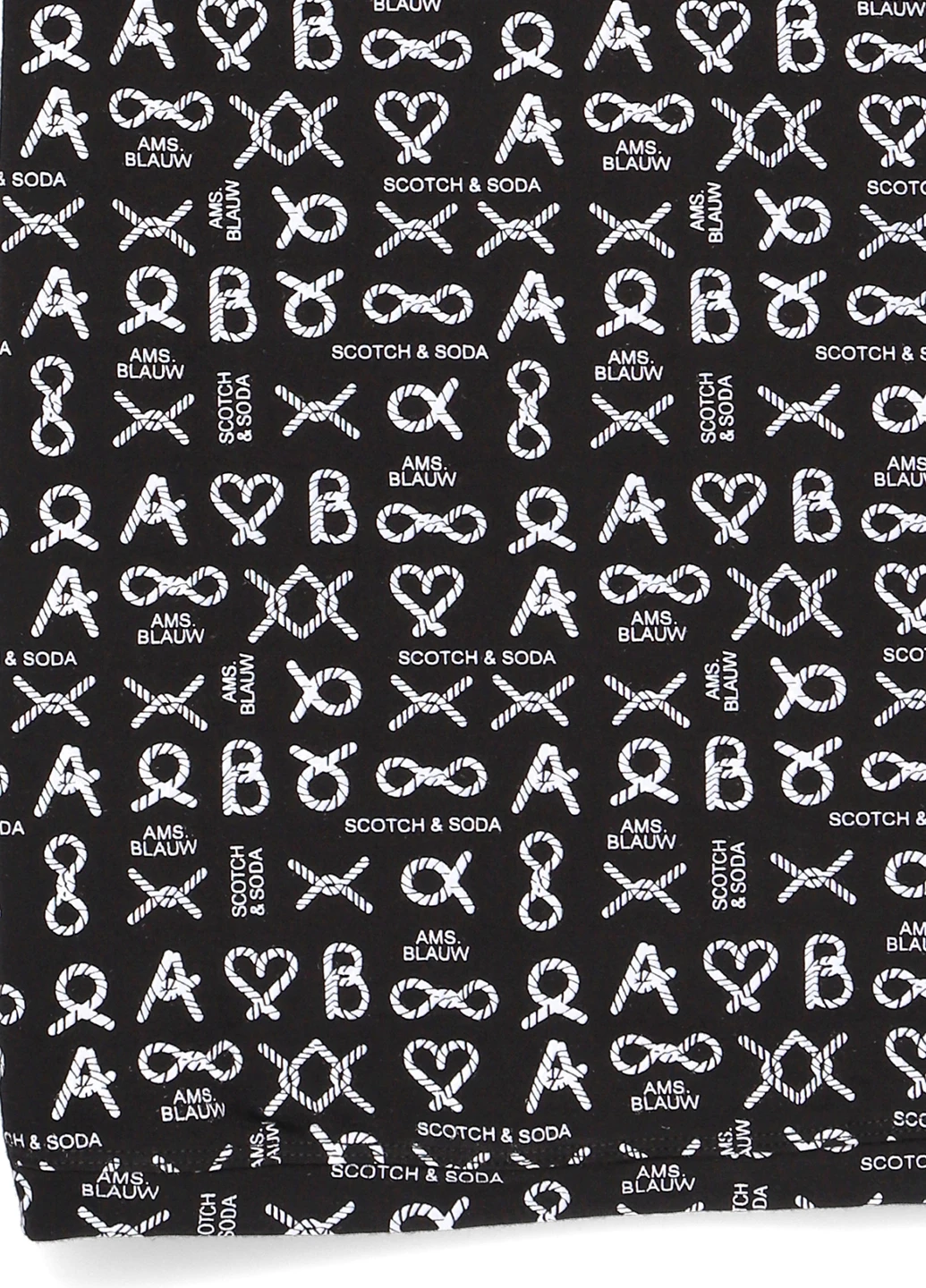 Черная летняя футболка Scotch & Soda