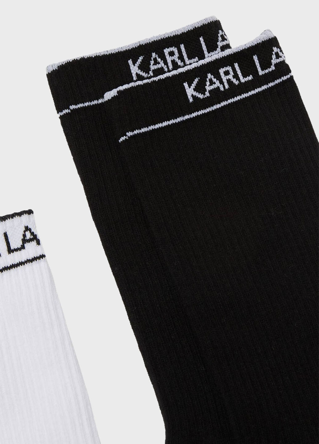 Комбинированные носки (3 пары) Karl Lagerfeld логотипы (347295633)