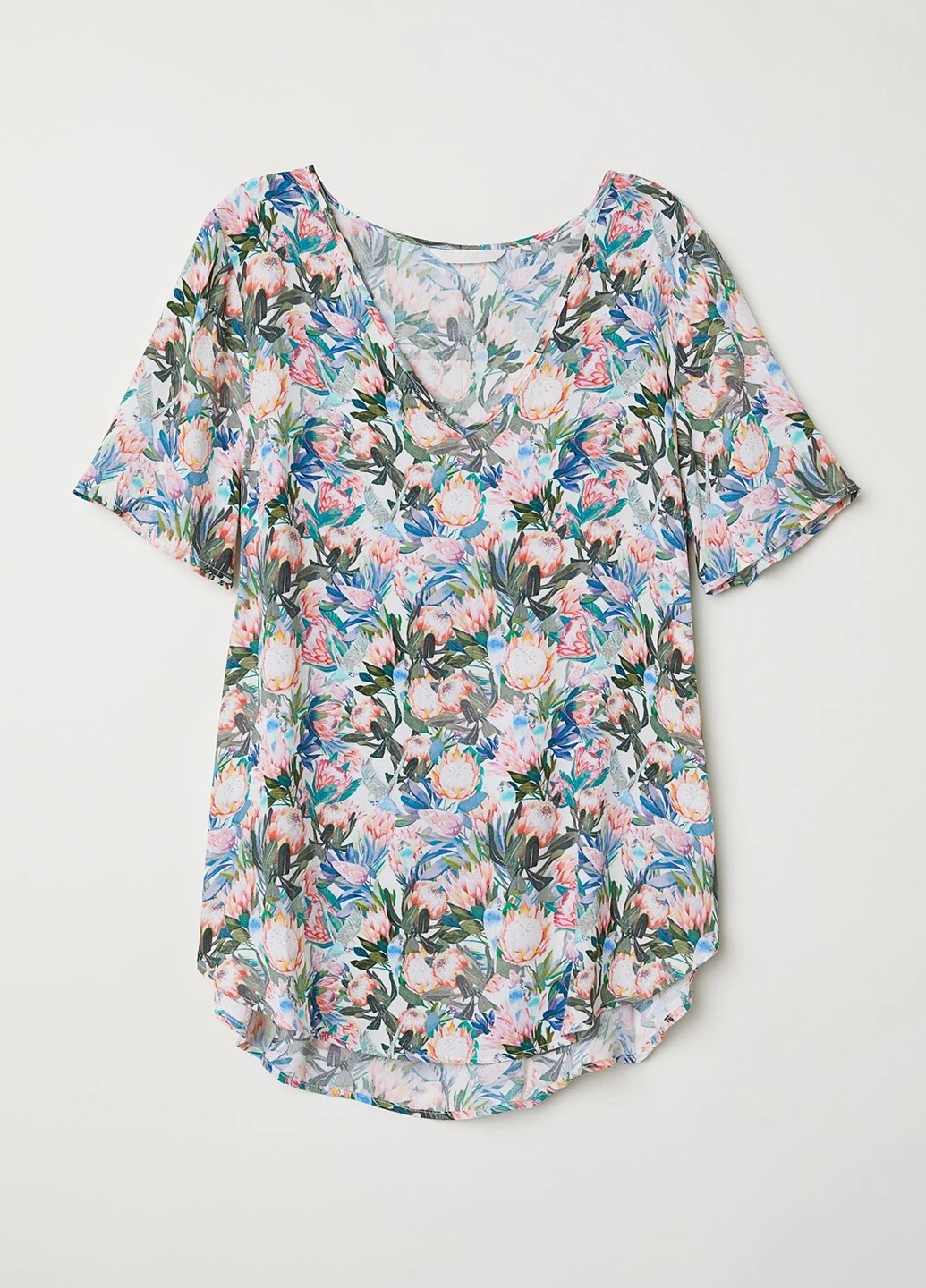 Блакитна блуза H&M