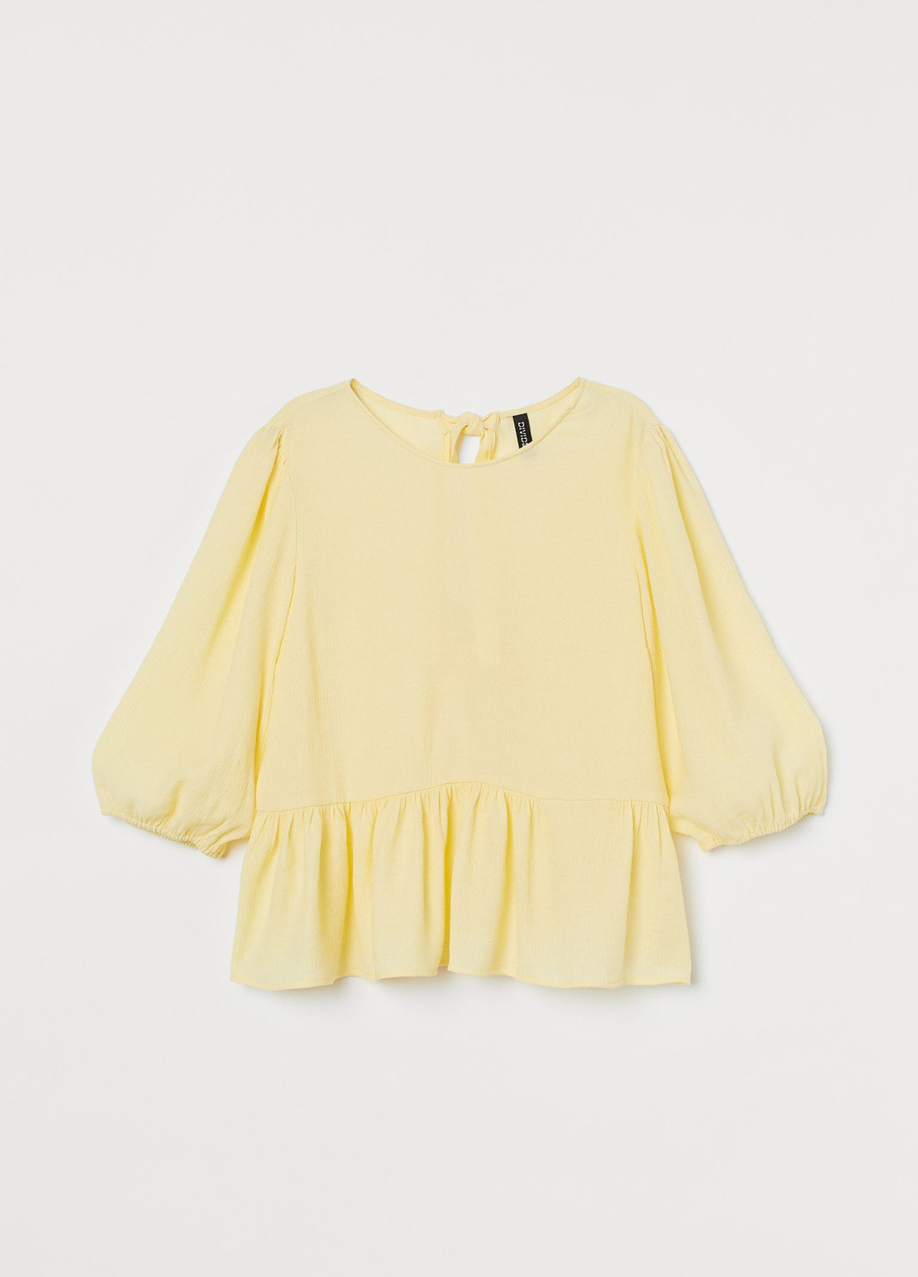 Жёлтая блуза H&M