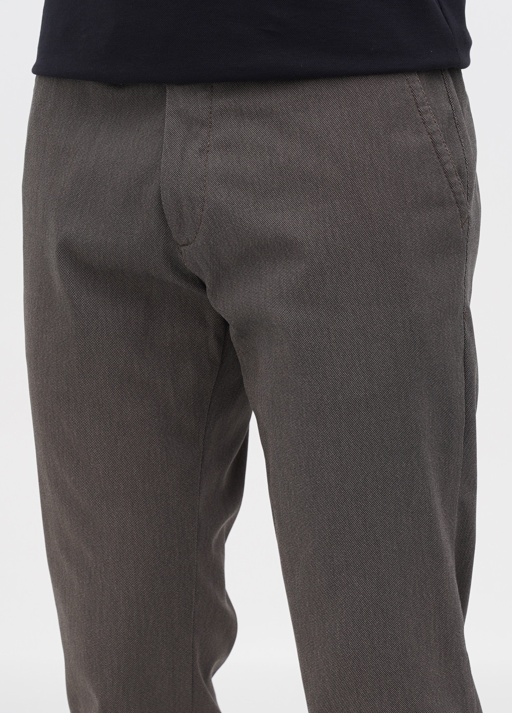 Коричневые кэжуал, классические демисезонные прямые брюки Lagrand