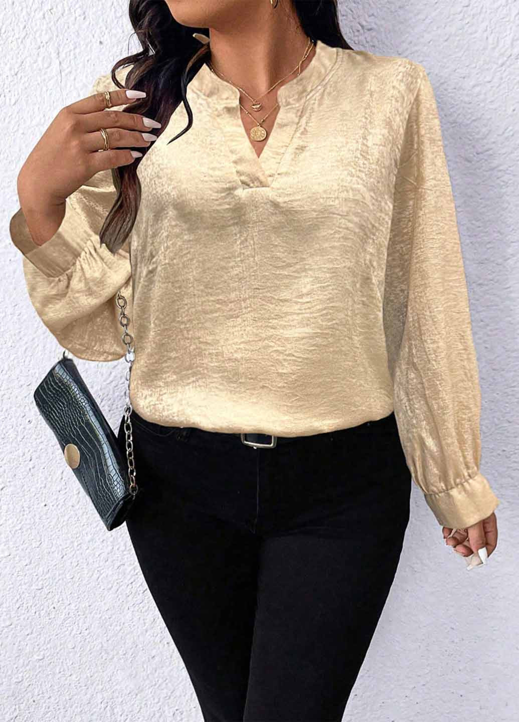 Золотая блуза SHEIN