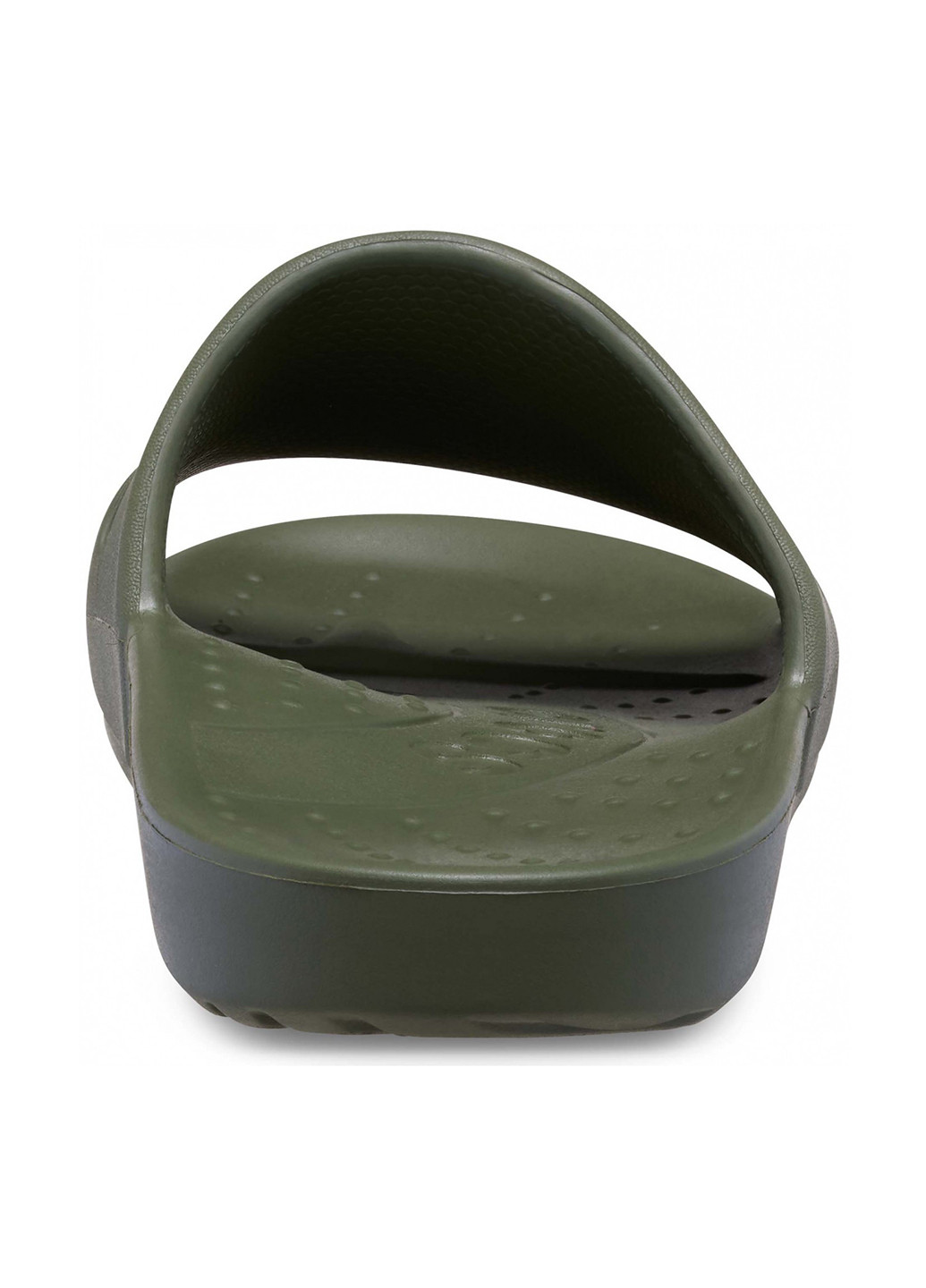 Хаки пляжные, домашние, кэжуал шлепанцы Crocs