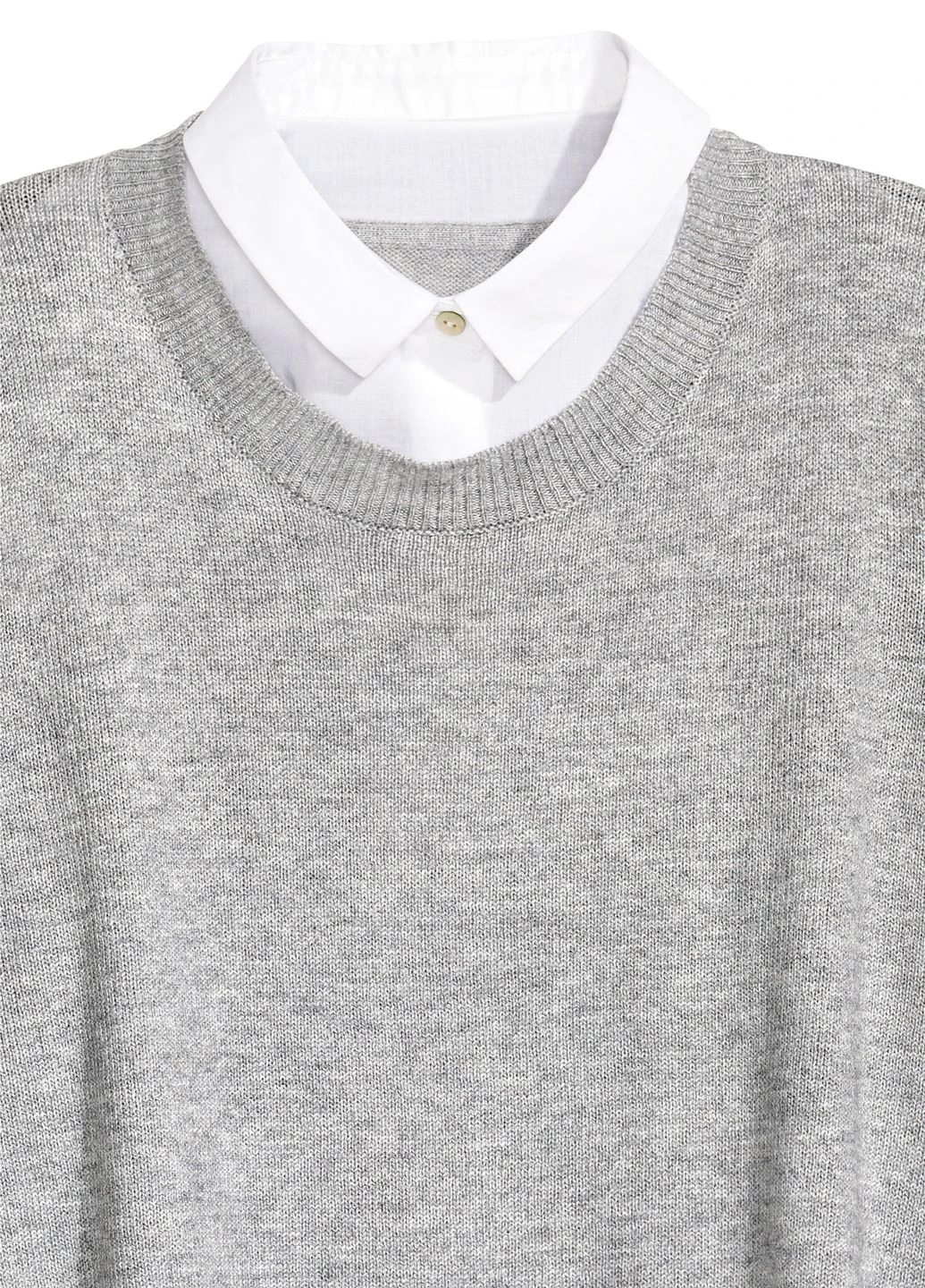 Серый демисезонный джемпер H&M