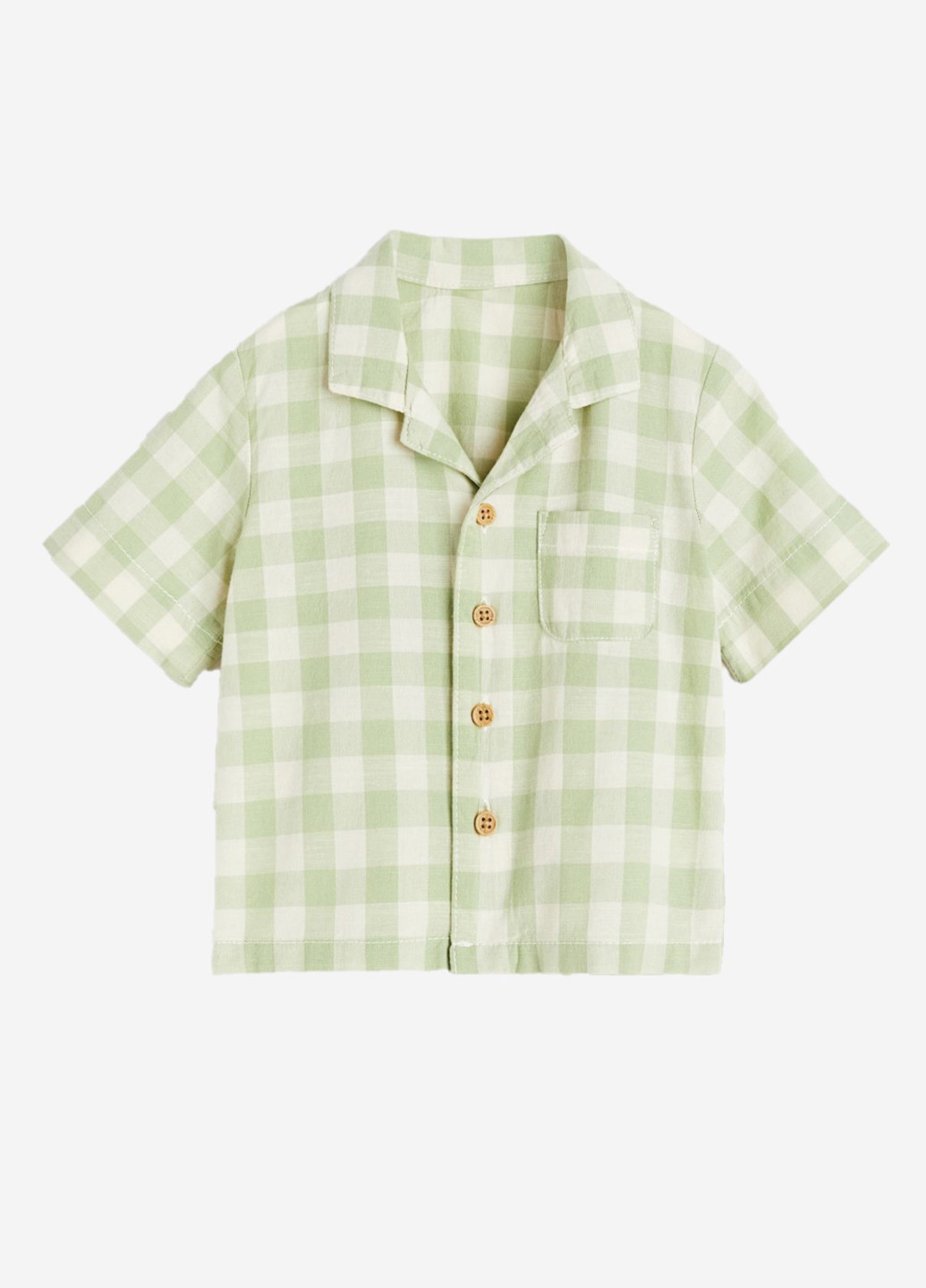 Цветная кэжуал рубашка в клетку H&M
