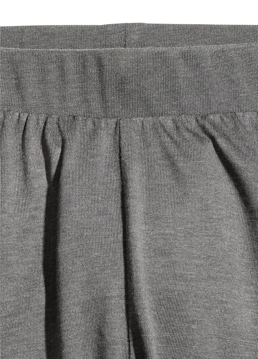 Серые кэжуал демисезонные брюки джоггеры H&M