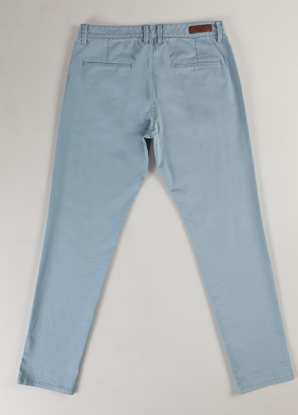 Голубые джинсовые демисезонные чиносы брюки Colin's
