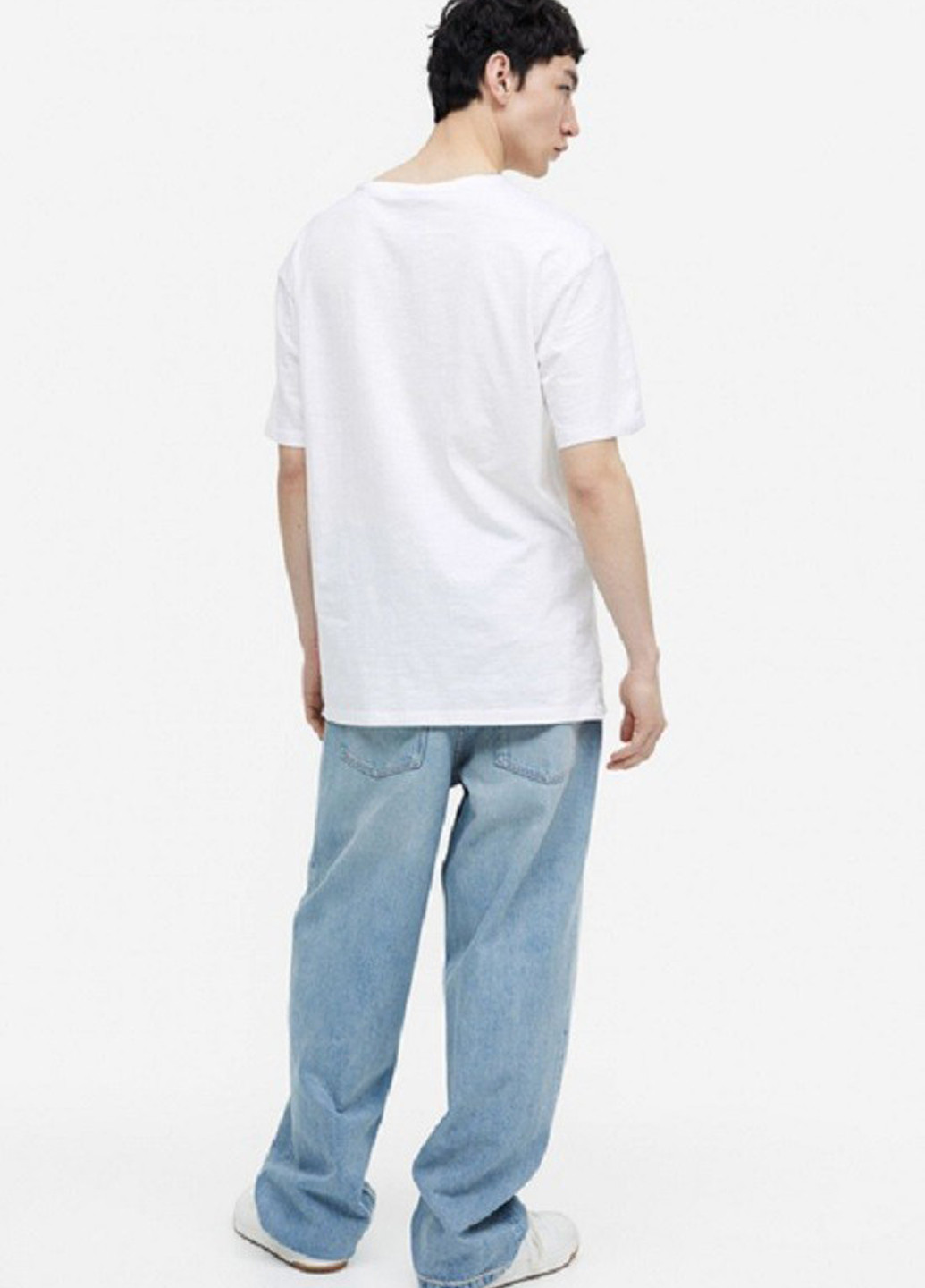 Белая футболка H&M