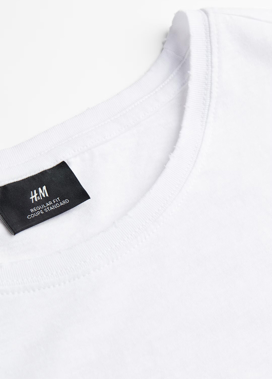 Белая футболка H&M