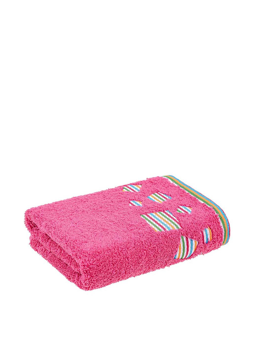 Home Line полотенце, 50х90 см геометрический розовый производство - Турция