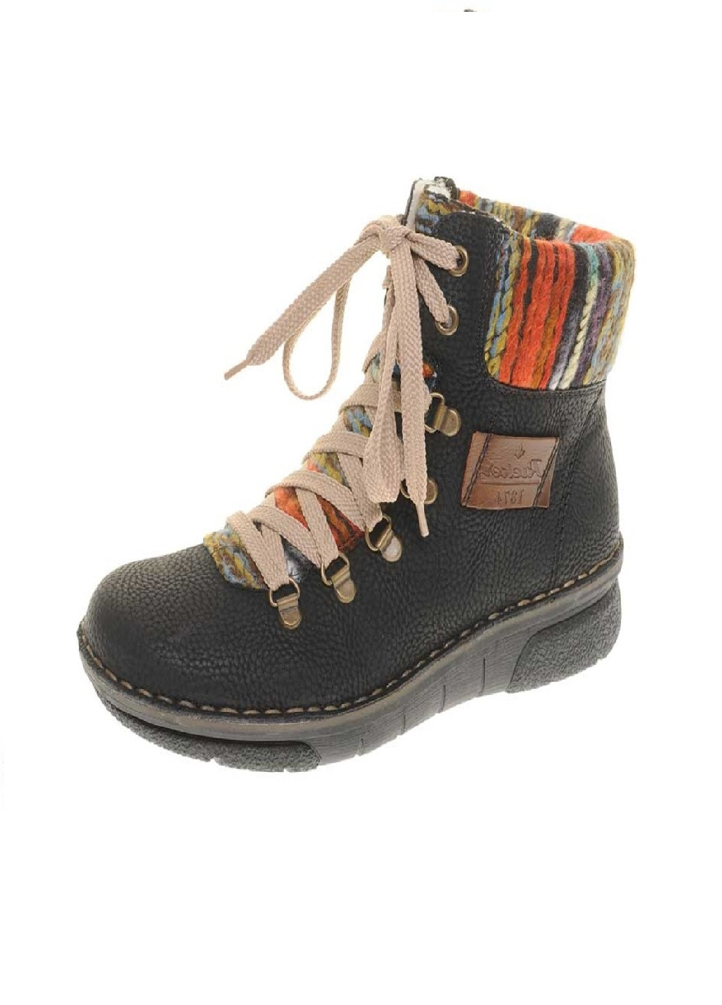 Осенние черевики Rieker из искусственной кожи