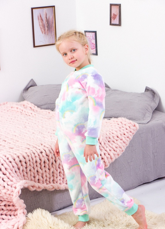 Біла всесезон комбінезон для дівчинки Носи своє 6167