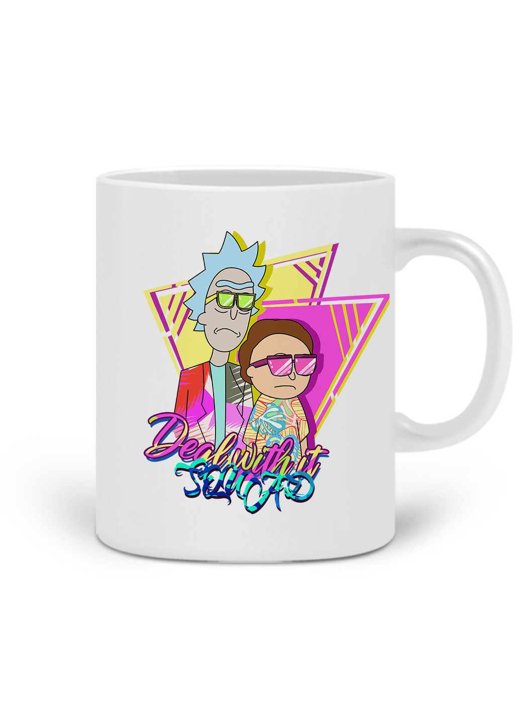 Кружка Рік і Морті (Rick and Morty) 330 мл горнятко керамічне (20259-1228) MobiPrint (219777604)