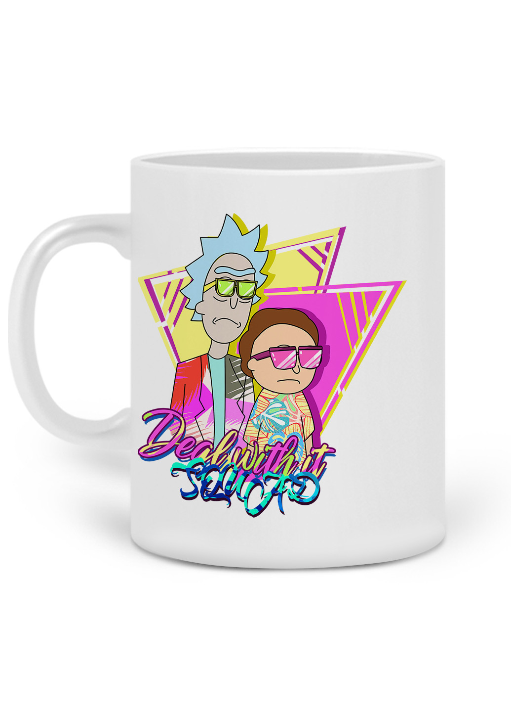 Кружка Рік і Морті (Rick and Morty) 330 мл горнятко керамічне (20259-1228) MobiPrint (219777604)