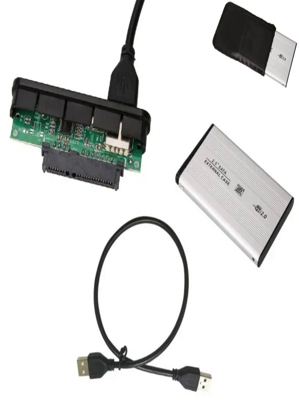 Внешний USB 2.0 карман-переходник для жёсткого диска SATA III 2.5” (99461474) Francesco Marconi (210203404)