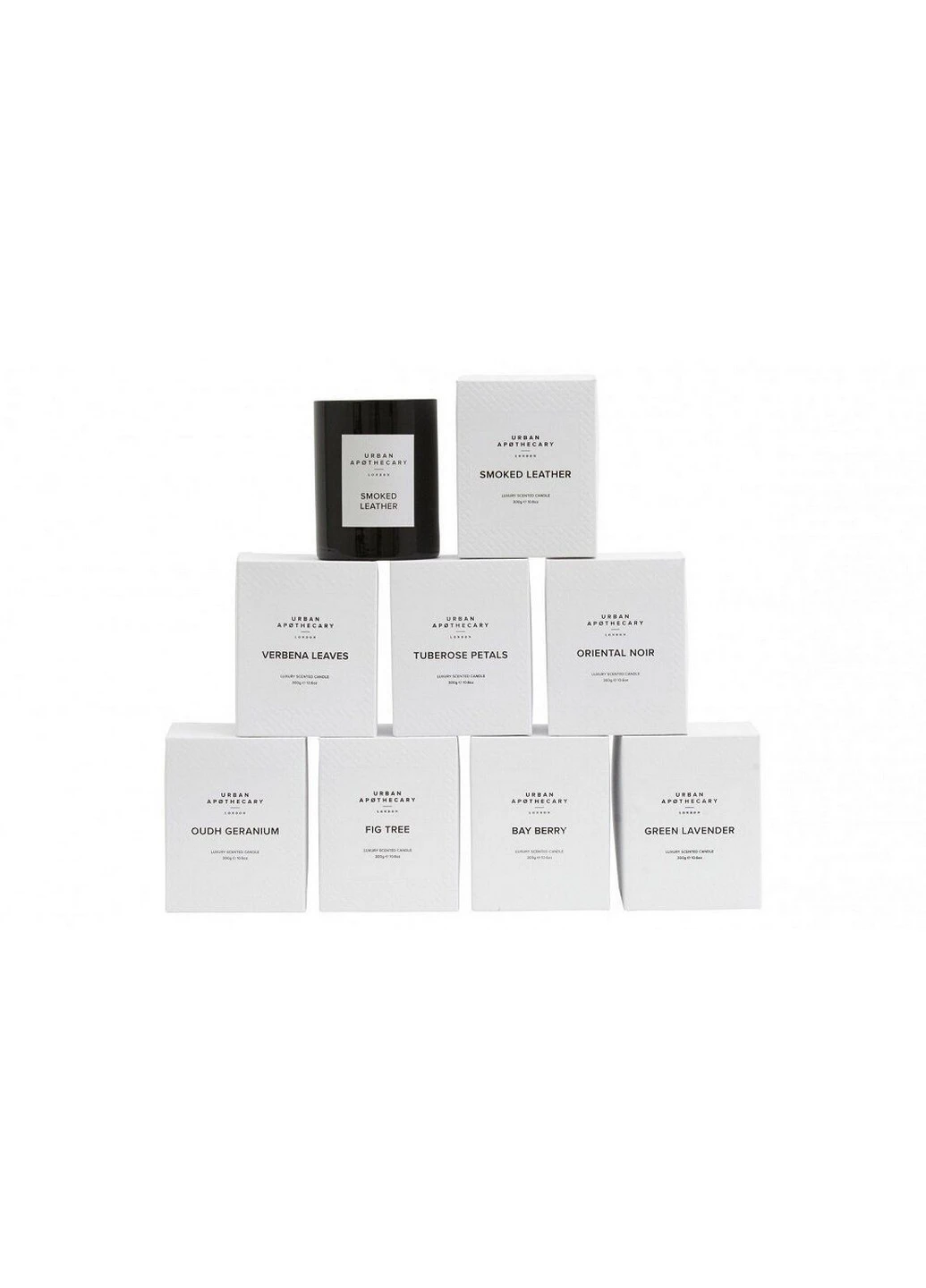 Ароматическая свеча из натурального воска Green lavender 300 г (UALWGLC300) Urban Apothecary (227516272)