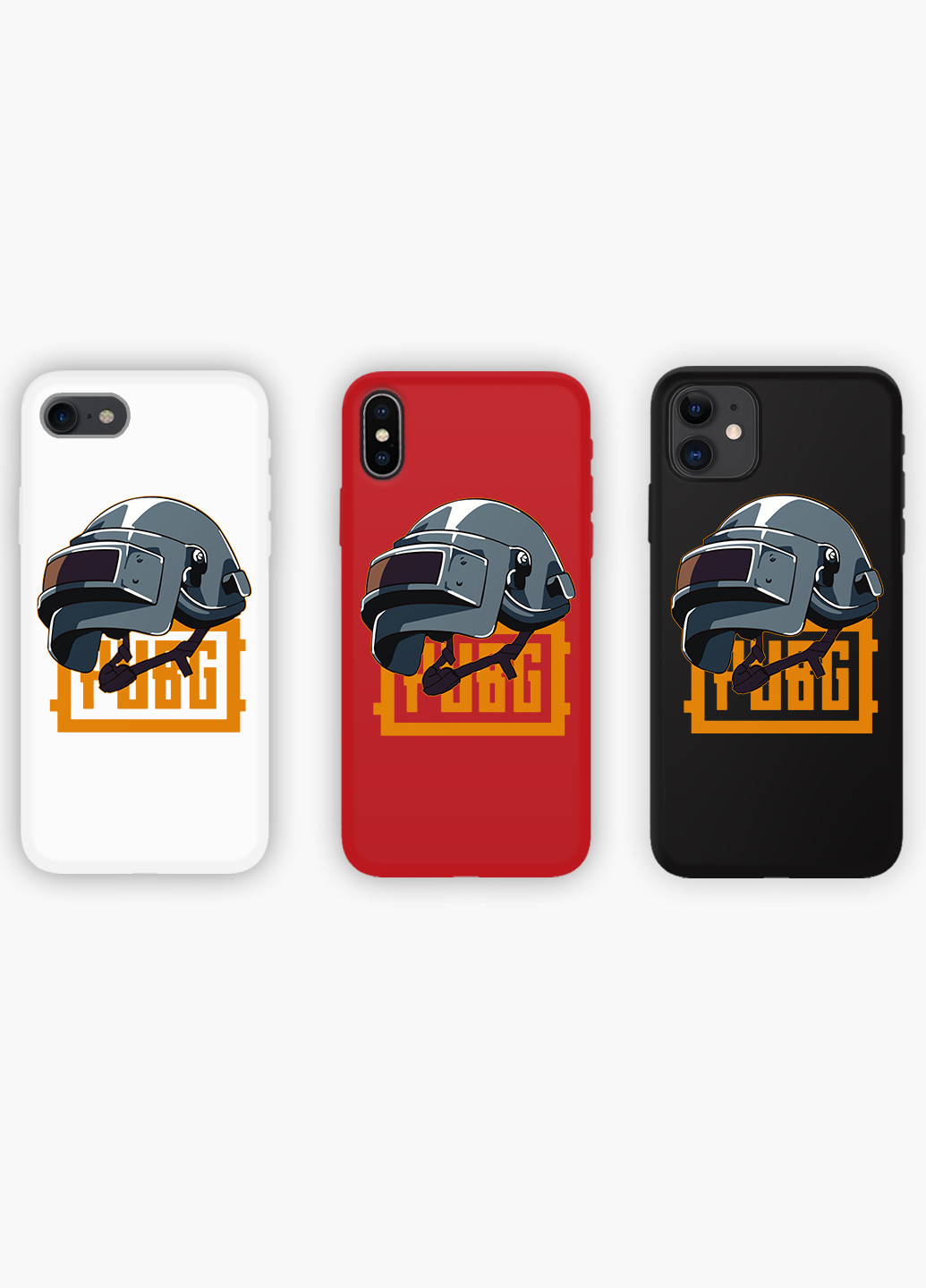Чохол силіконовий Apple Iphone X Пубг Пабг (Pubg) (6129-1184) MobiPrint (219356834)