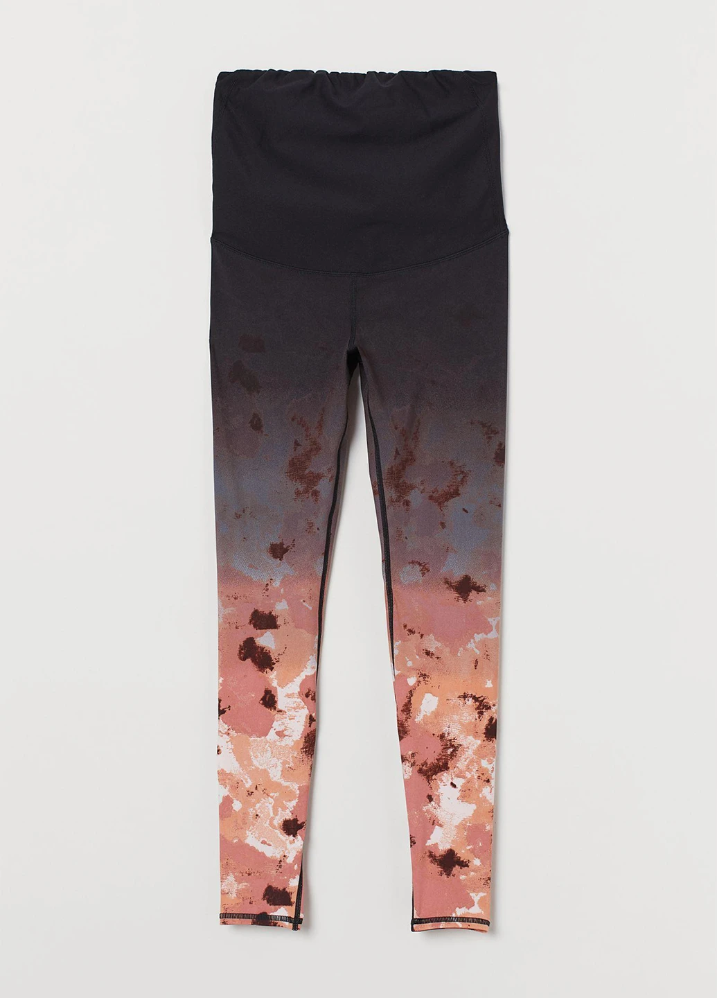 Черные демисезонные леггинсы H&M