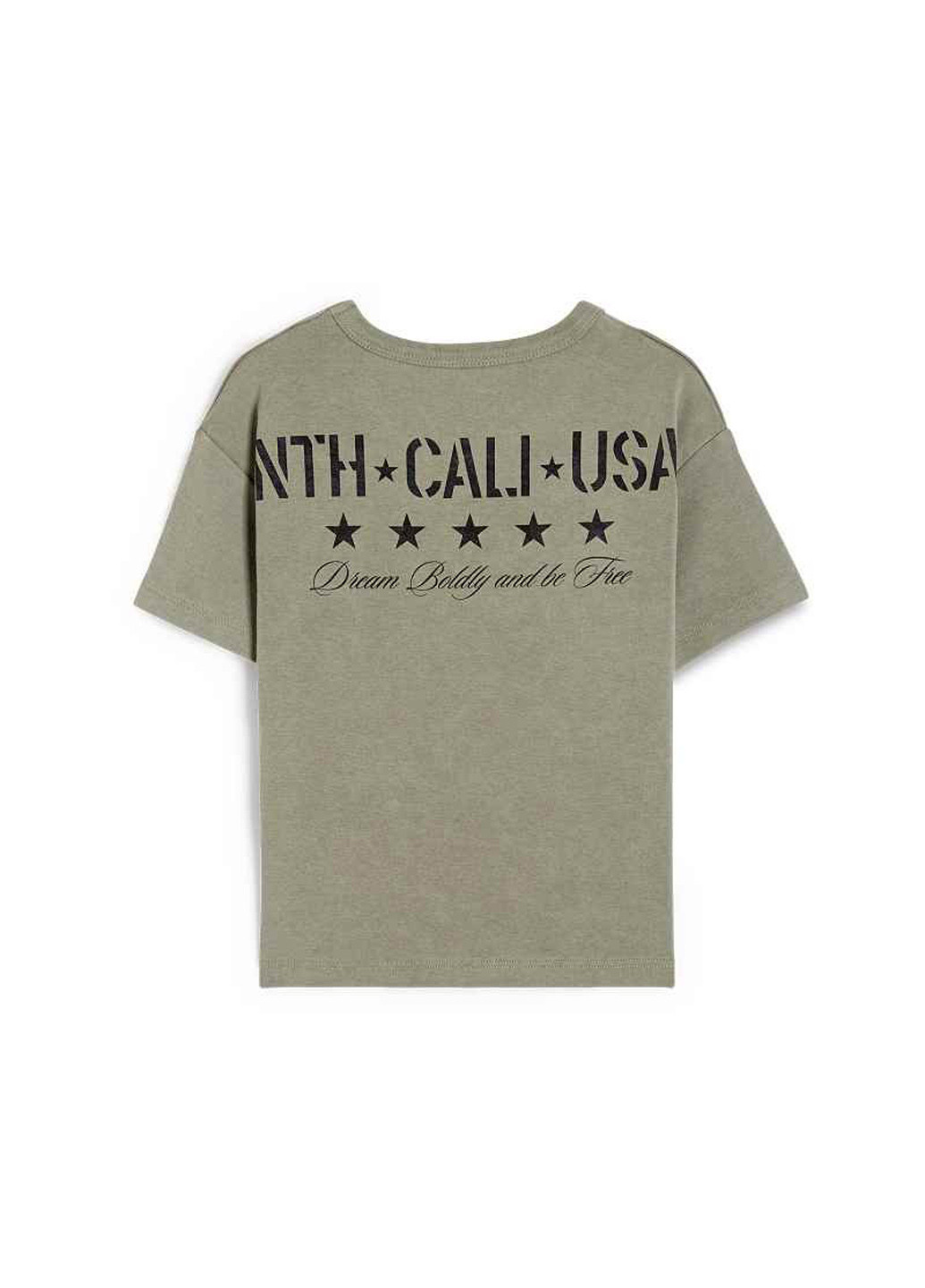 Оливкова (хакі) літня футболка C&A