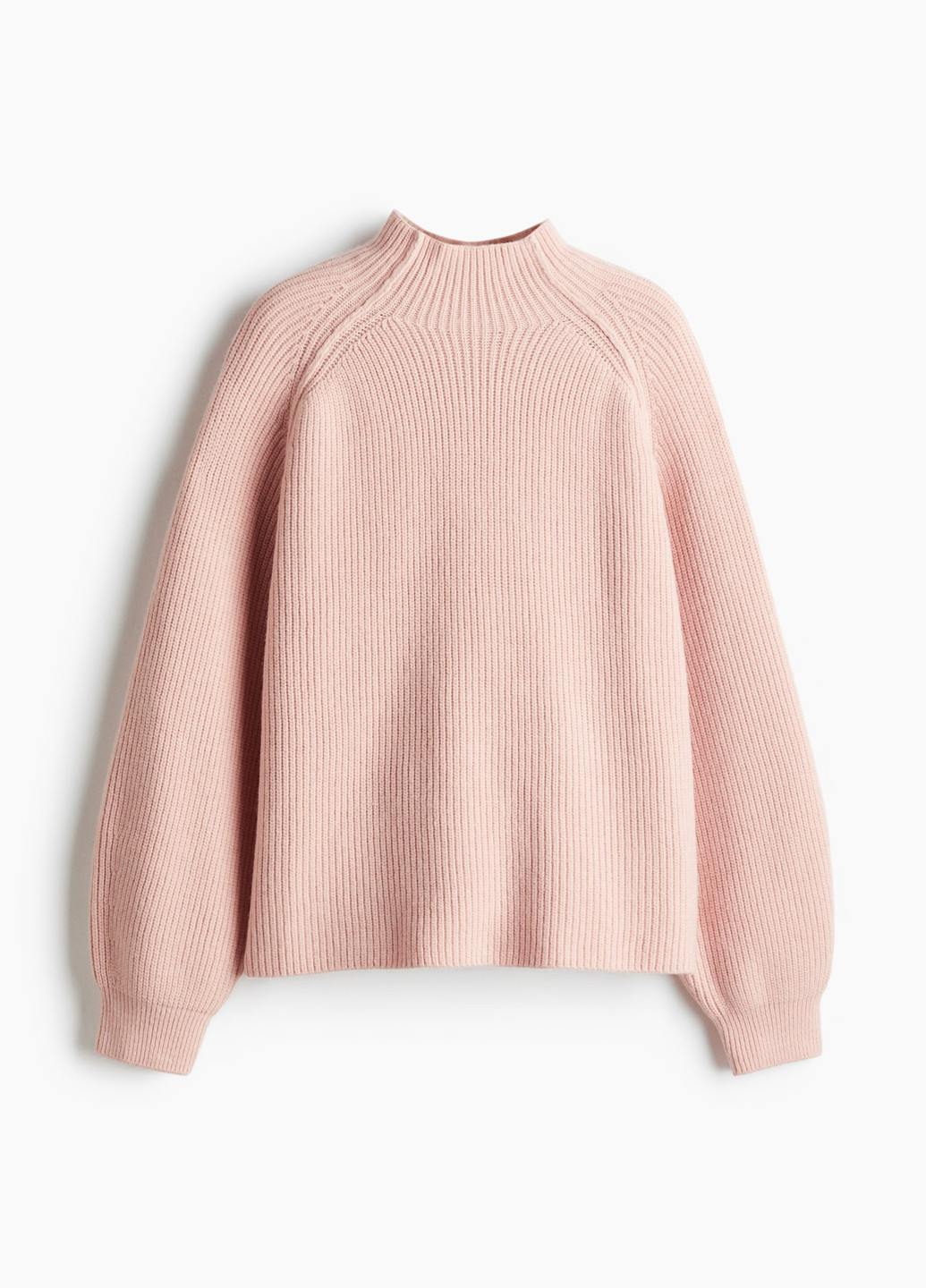 Розовый демисезонный свитер H&M