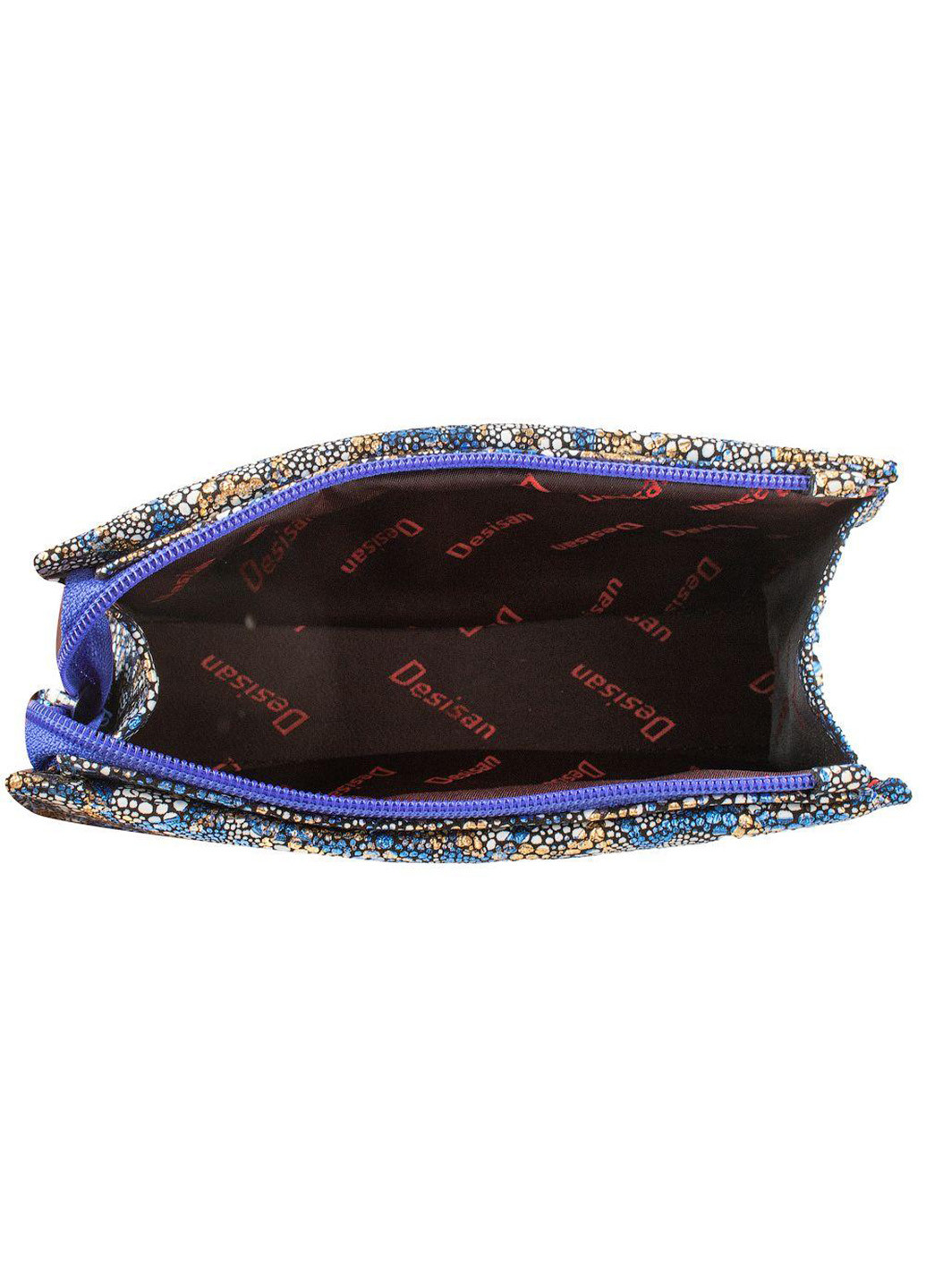 Жіноча шкіряна косметичка 19,5х11х5,5 см Desisan (219905100)