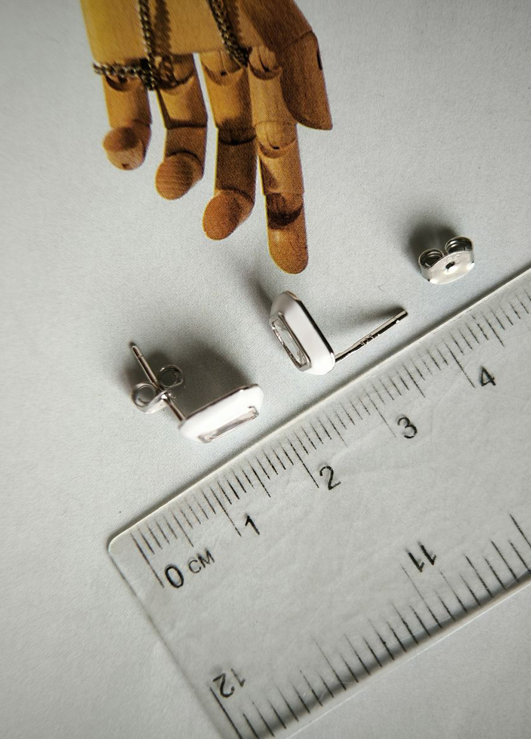 Сережки Silver Flame (350941257)