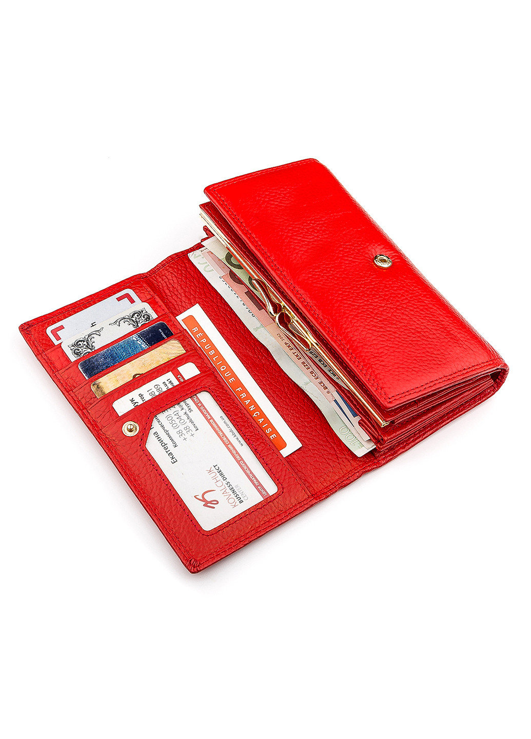 Жіночий шкіряний гаманець 17,5х10х3,5 см BOSTON (252129513)