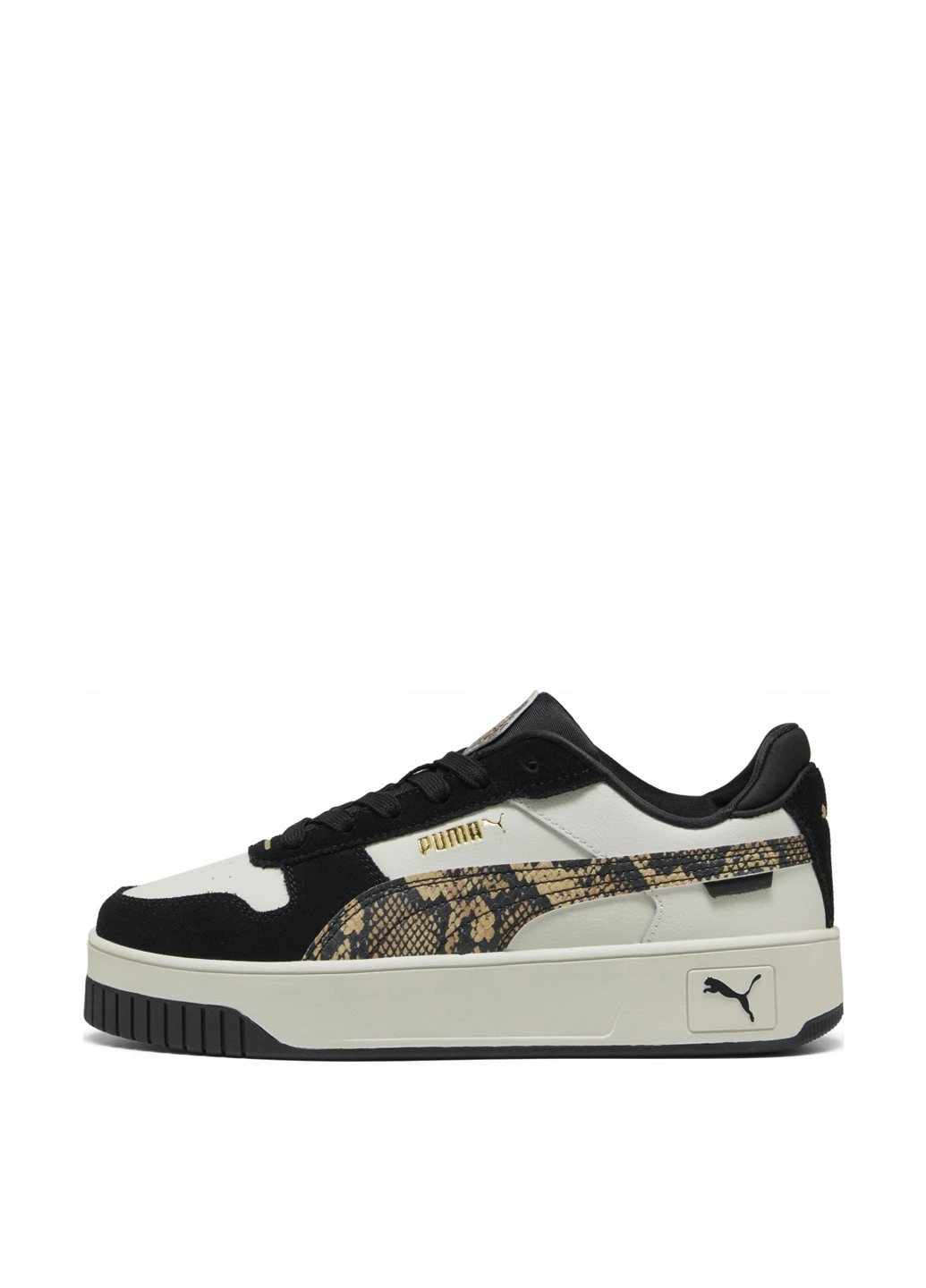 Чорно-білі кеди Puma Carina Street Snake Chic