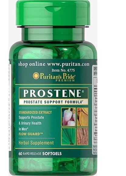 Підтримка простати Puritan's Pride Prostene (with Saw Palmetto & Lycopene) 60 softgels Puritans Pride (255390355)