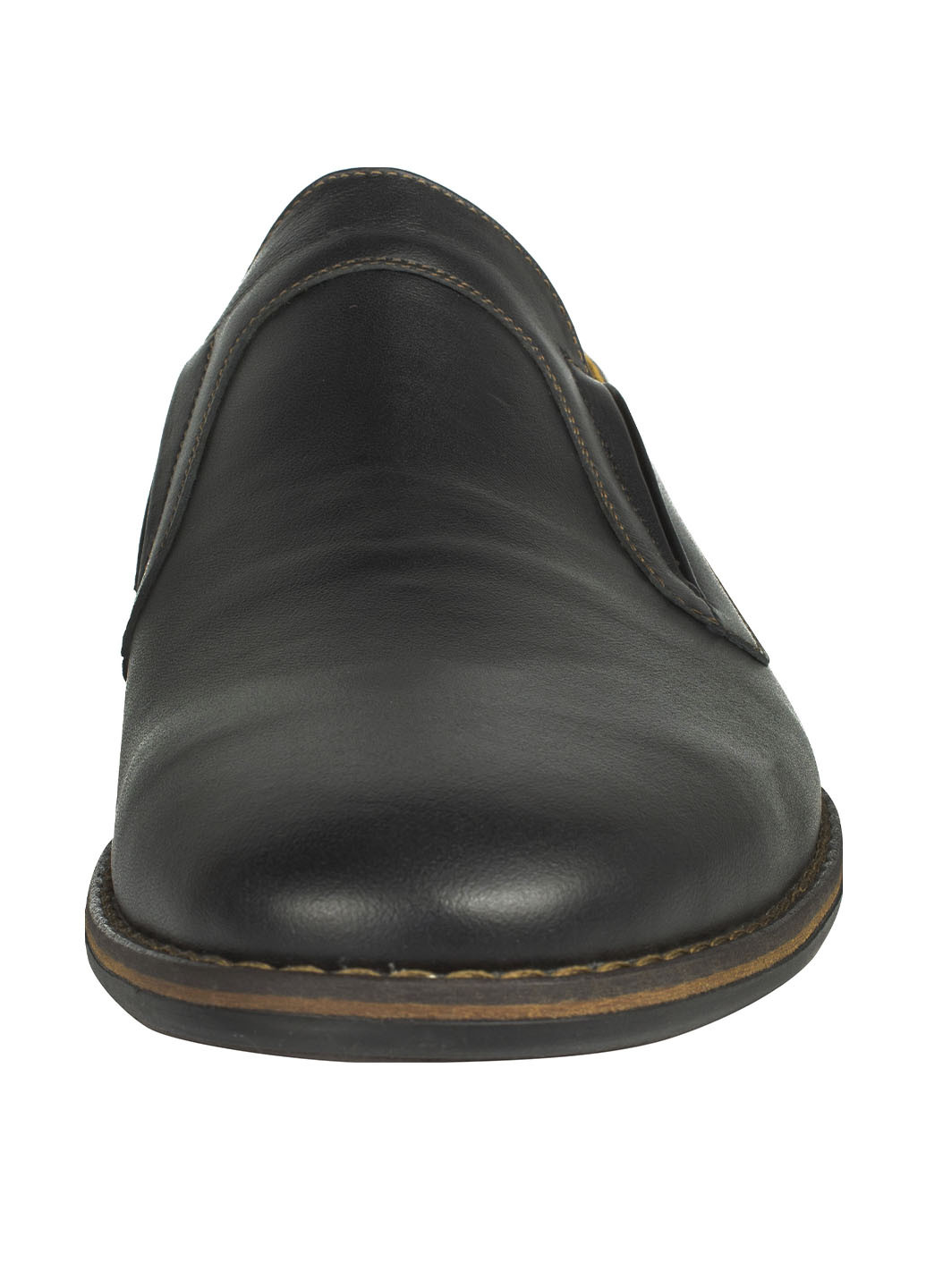Черные классические туфли Swallow без шнурков