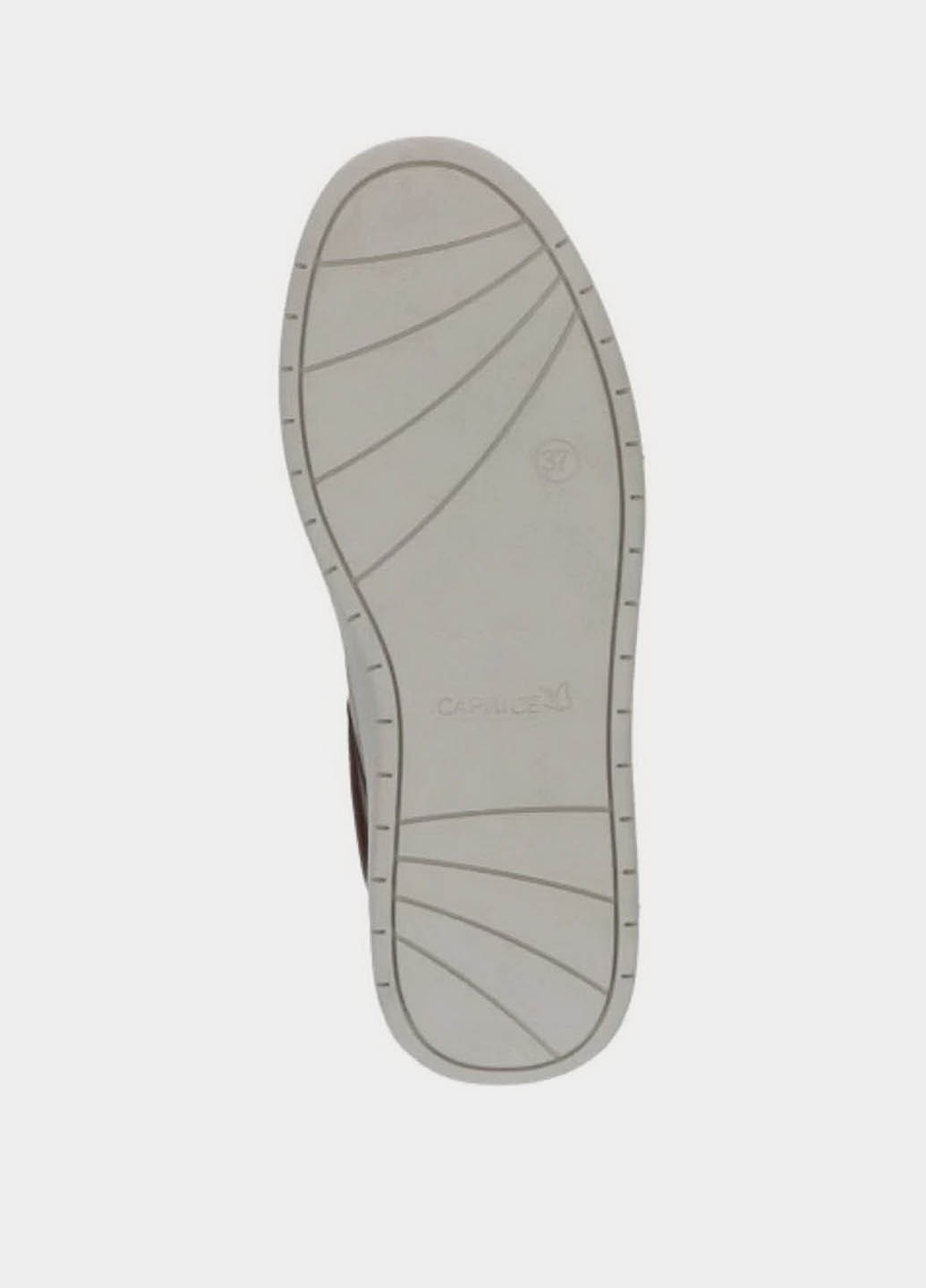 Осенние ботинки Caprice с белой подошвой