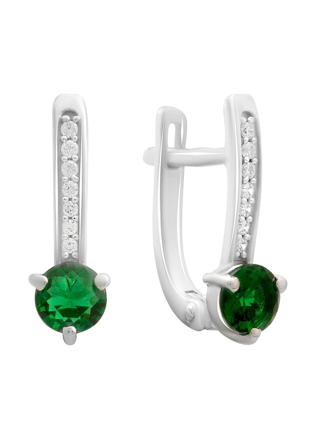 Серьги Silver Flame (354214689)