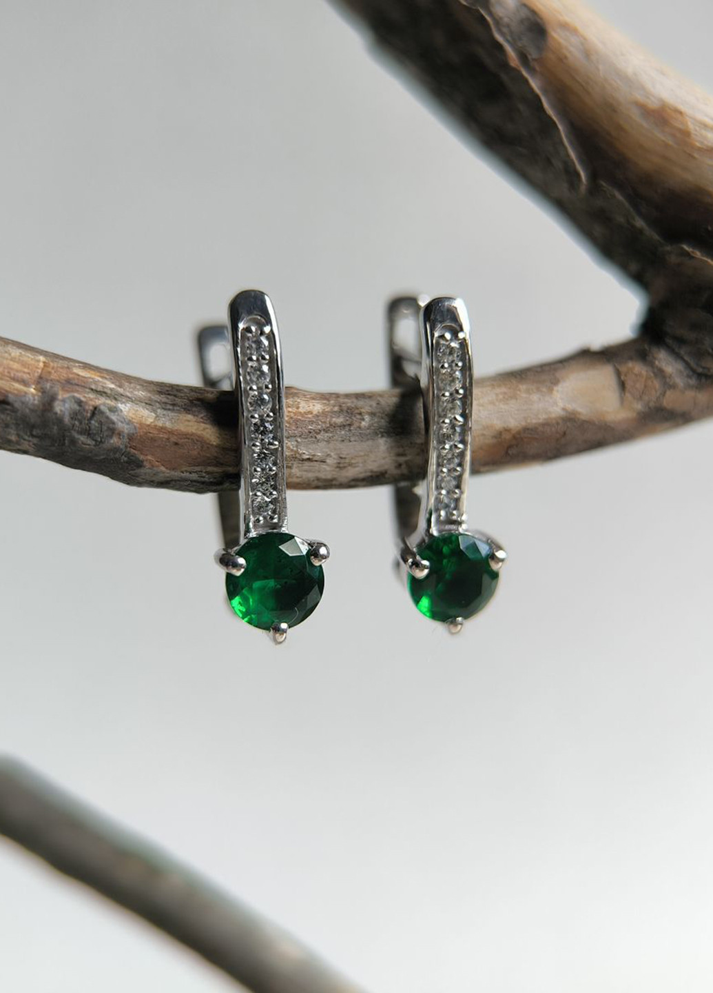 Серьги Silver Flame (354214689)