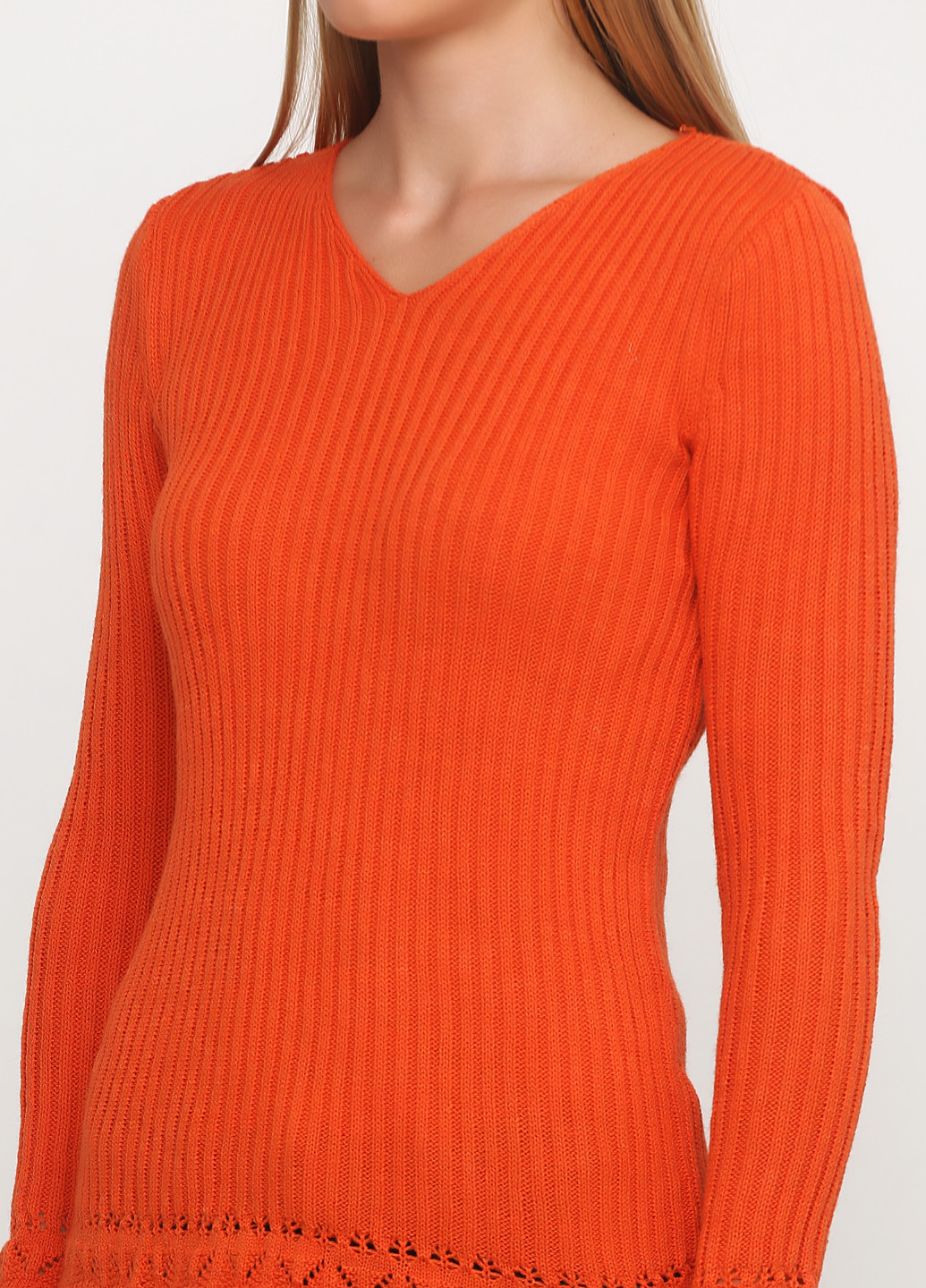 Кирпичный демисезонный пуловер пуловер Askar Triko