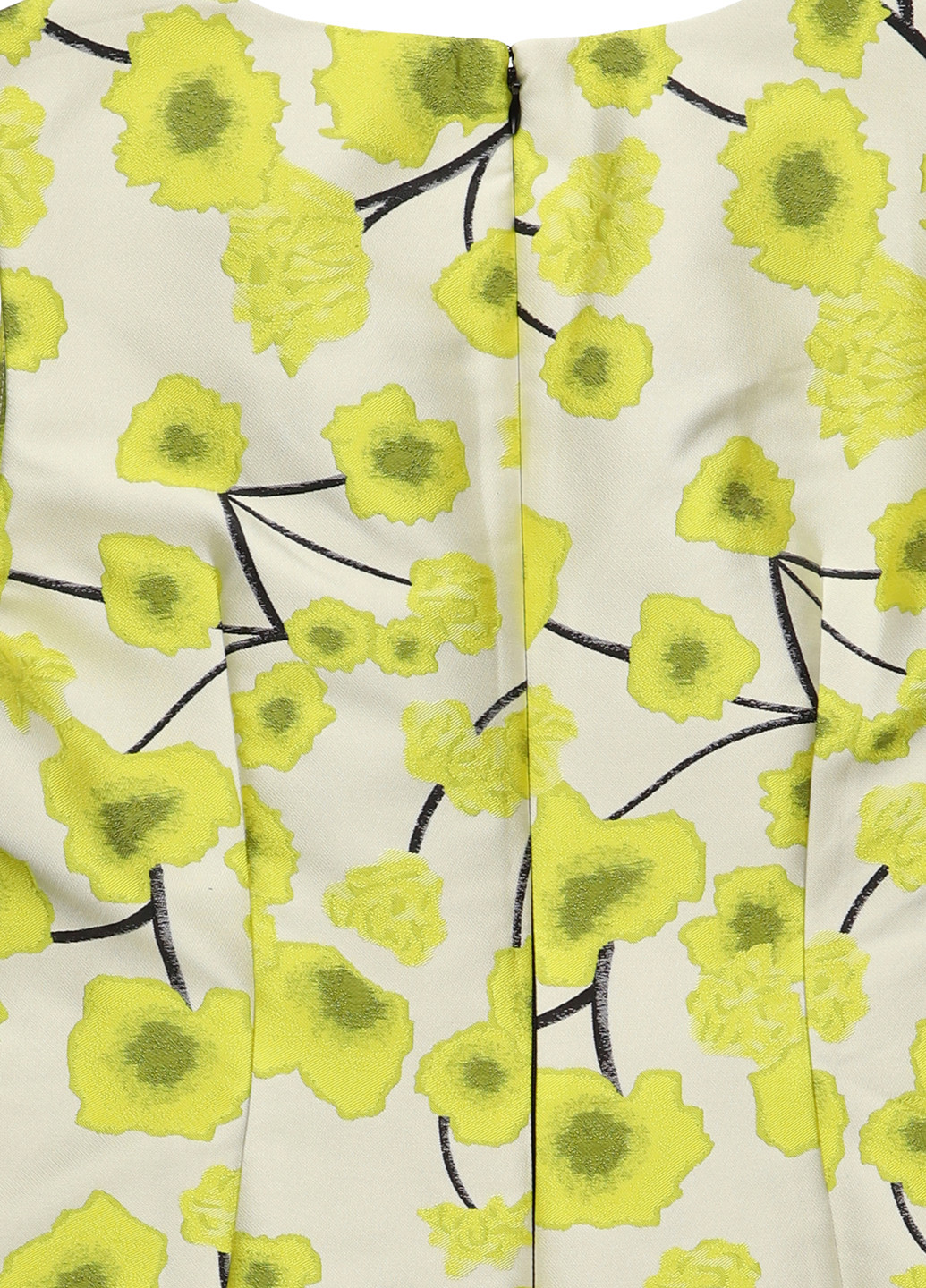 Желтое кэжуал платье Apart с цветочным принтом