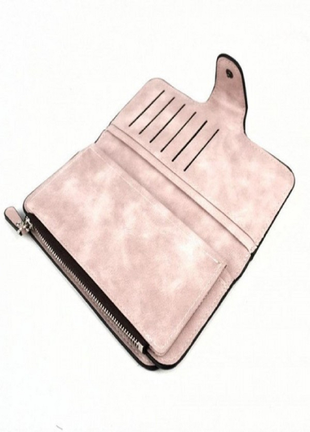 Замшевий жіночий гаманець Forever N 2345 Рожевий Baellerry (253616841)