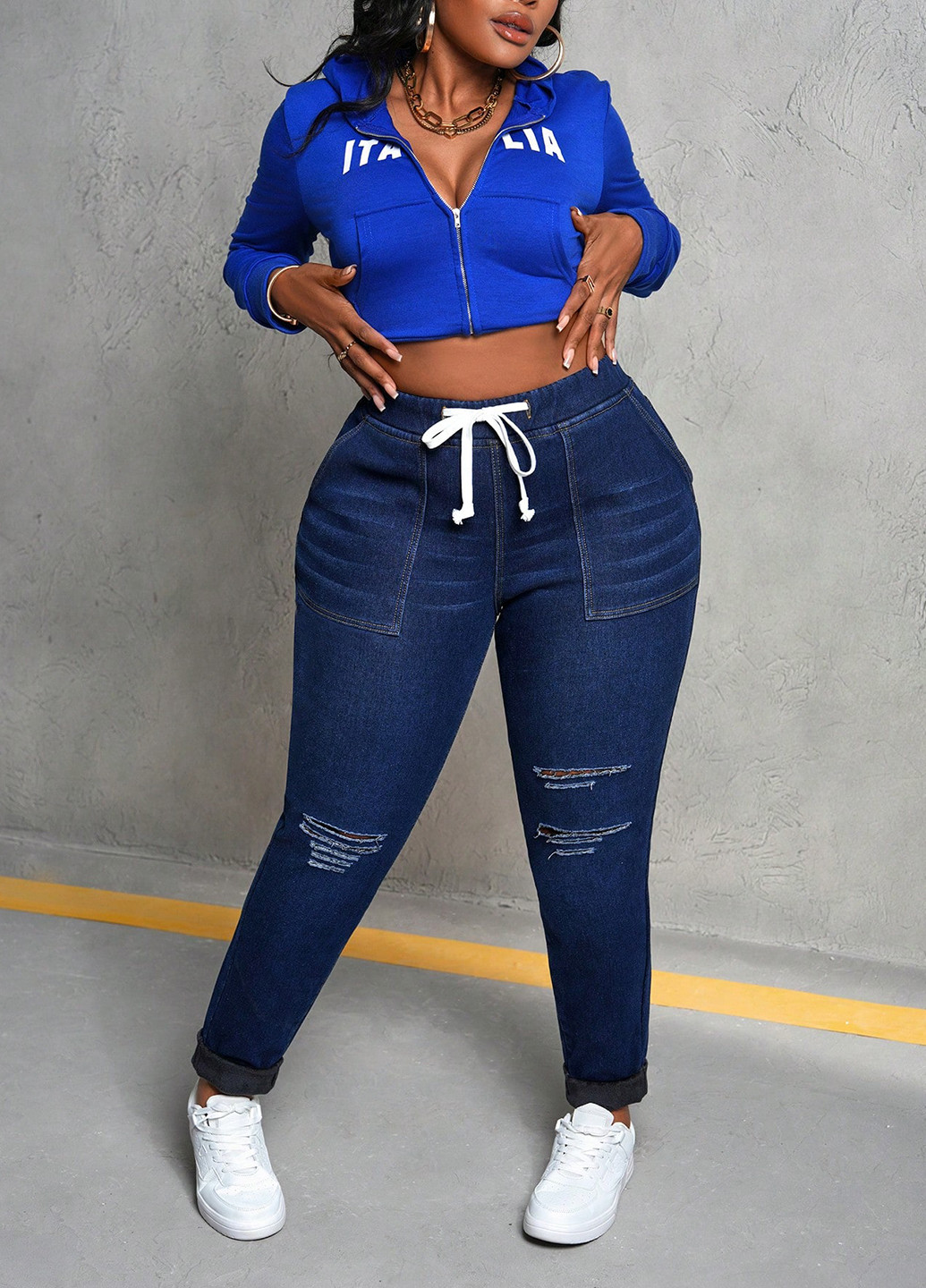 Джинси SHEIN - (338796925)