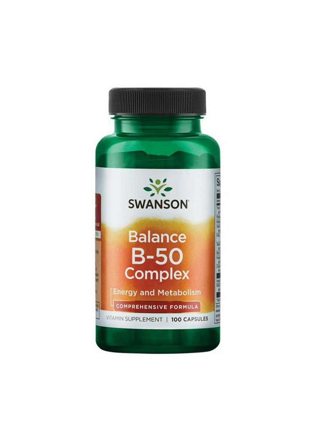 Комплекс вітамінів групи Б Balance B-50 Complex 100 капсул Swanson (255409832)