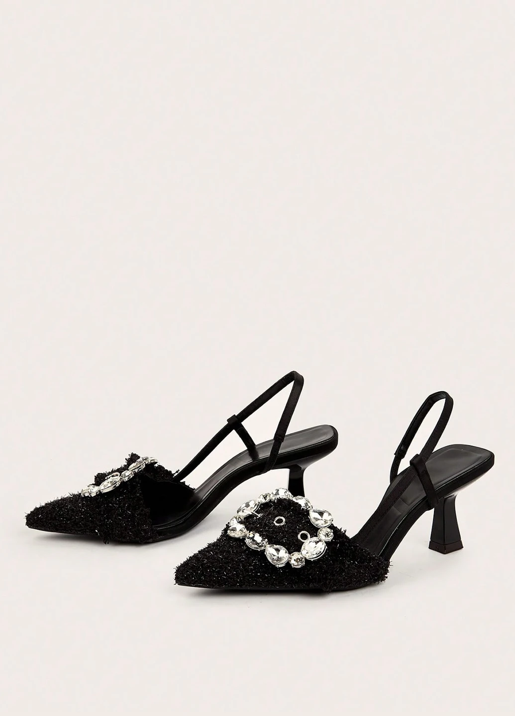SHEIN Туфли черный з текстиль, китай — лето (322849310)