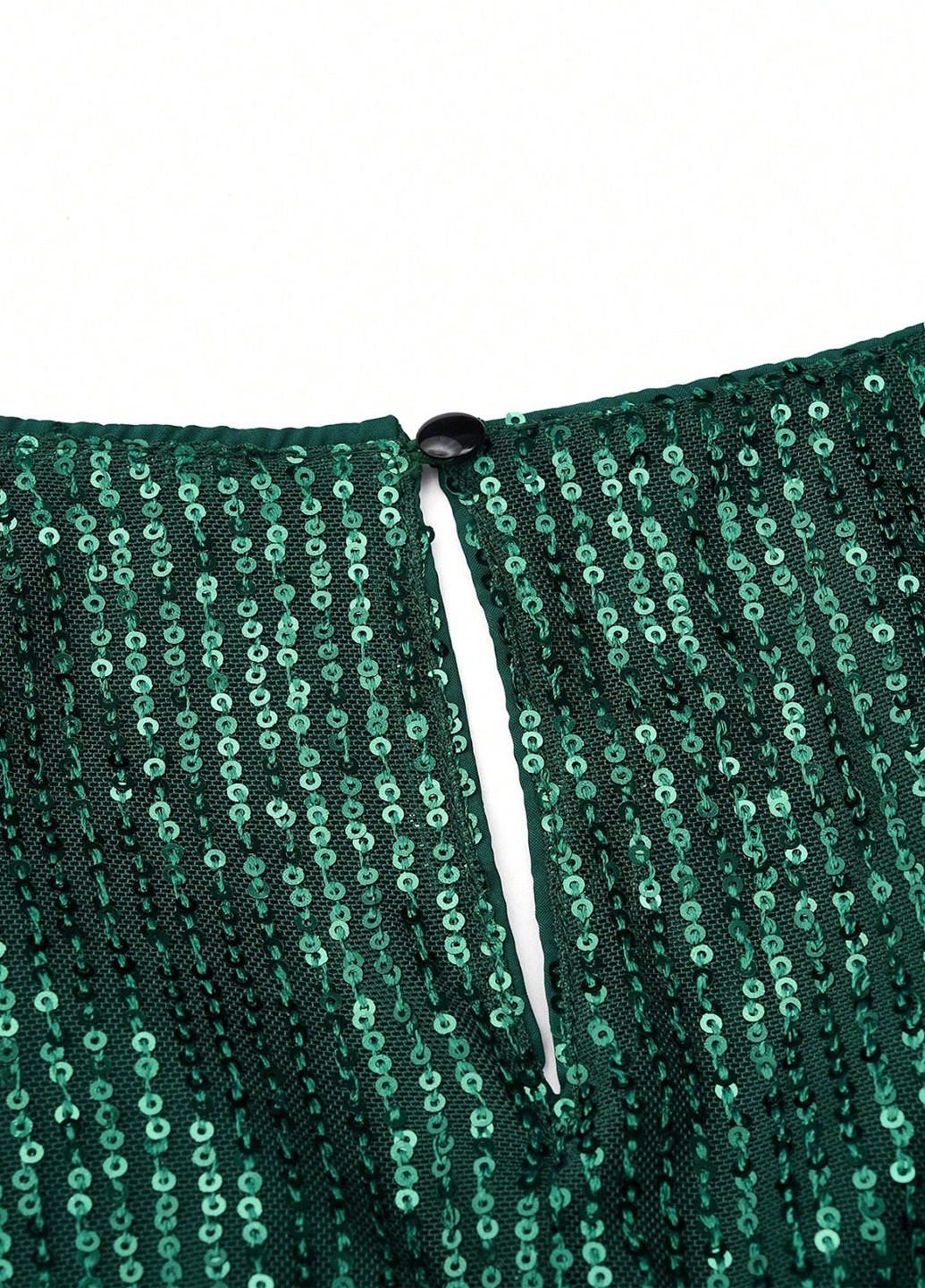 Комбинезон SHEIN комбинезон-шорты однотонный темно-зелёный праздничный полиэстер