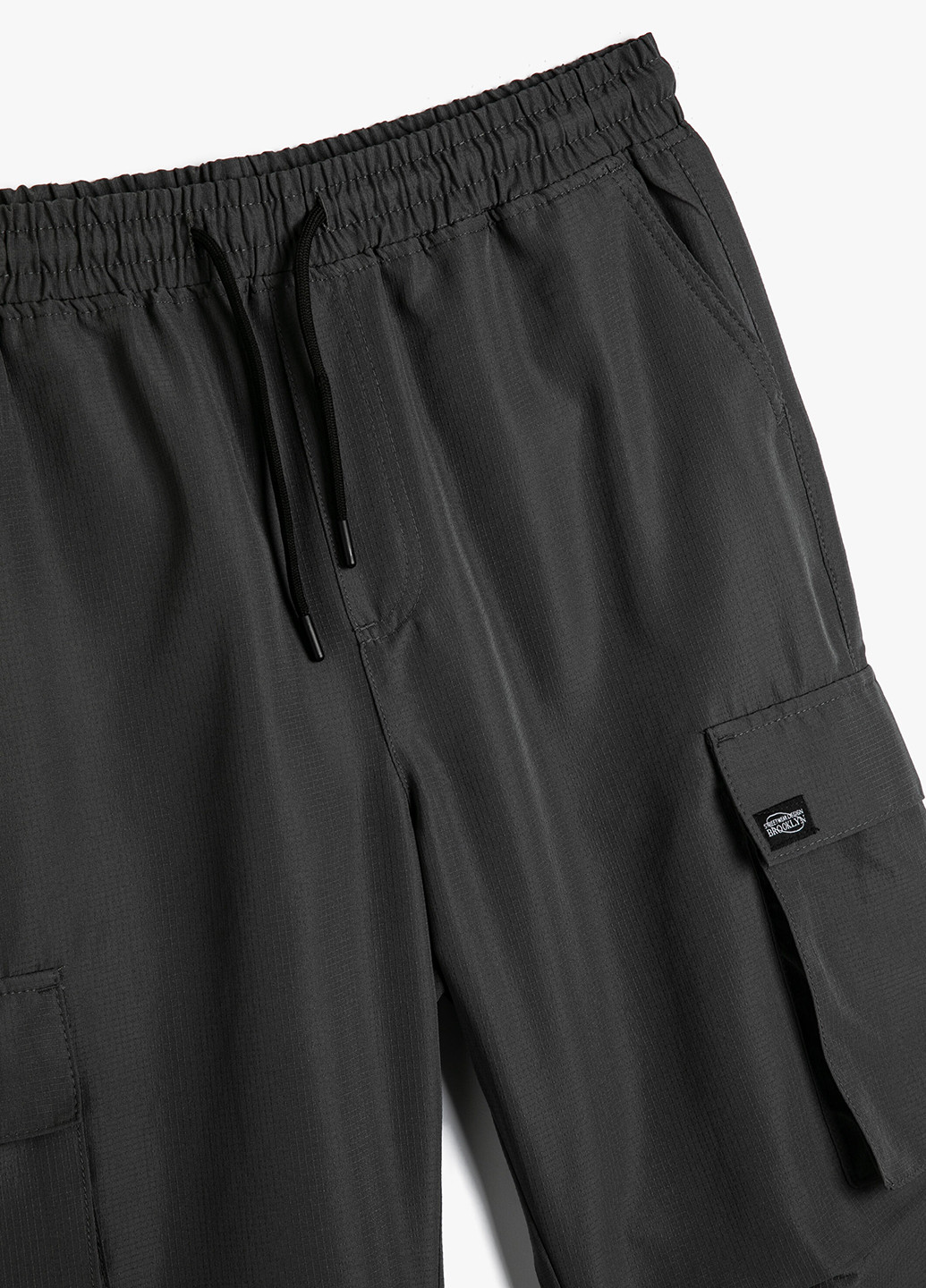 Черные спортивные демисезонные карго брюки KOTON