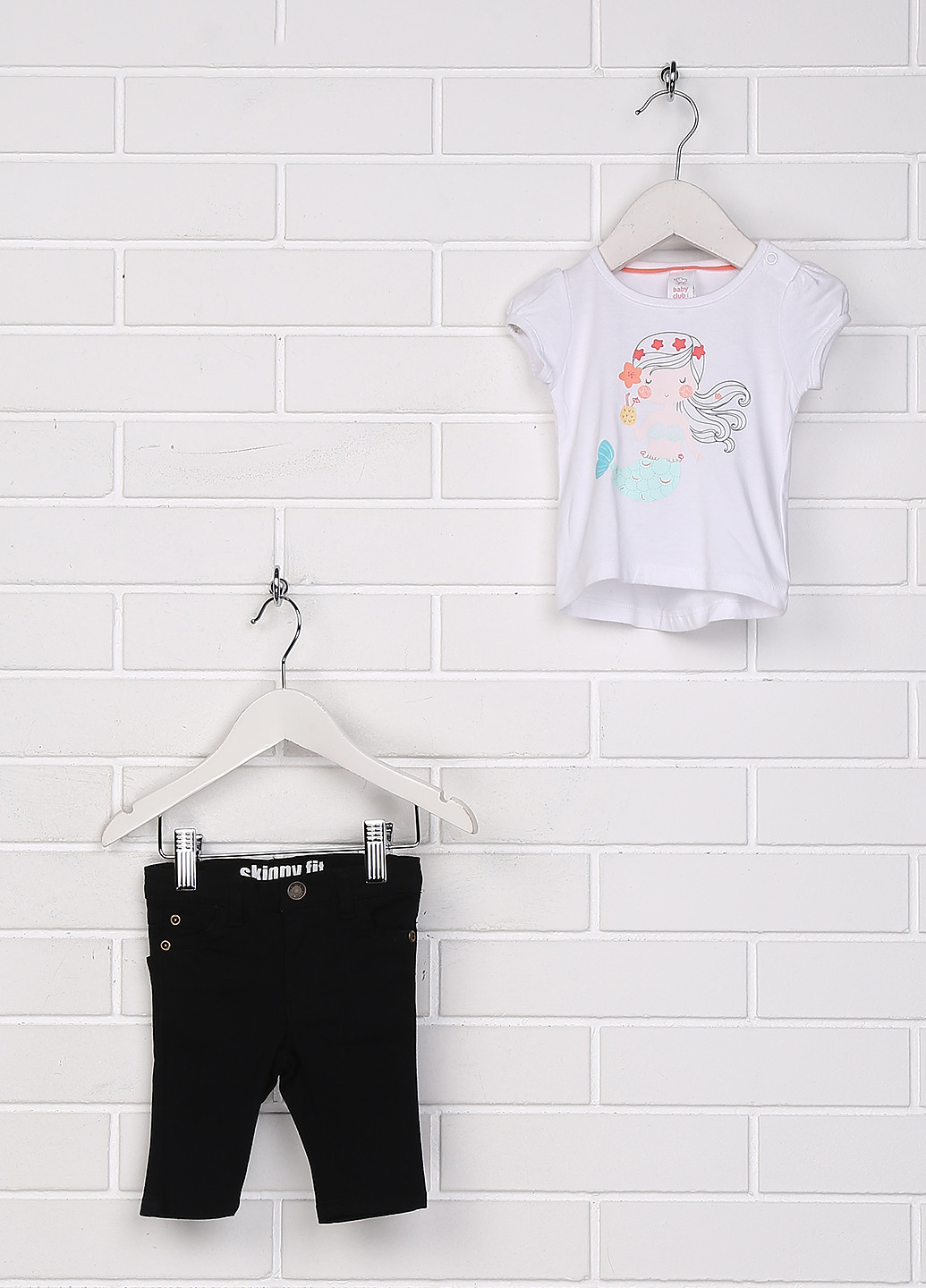 Комбинированный летний комплект (футболка, джинсы) Baby Club